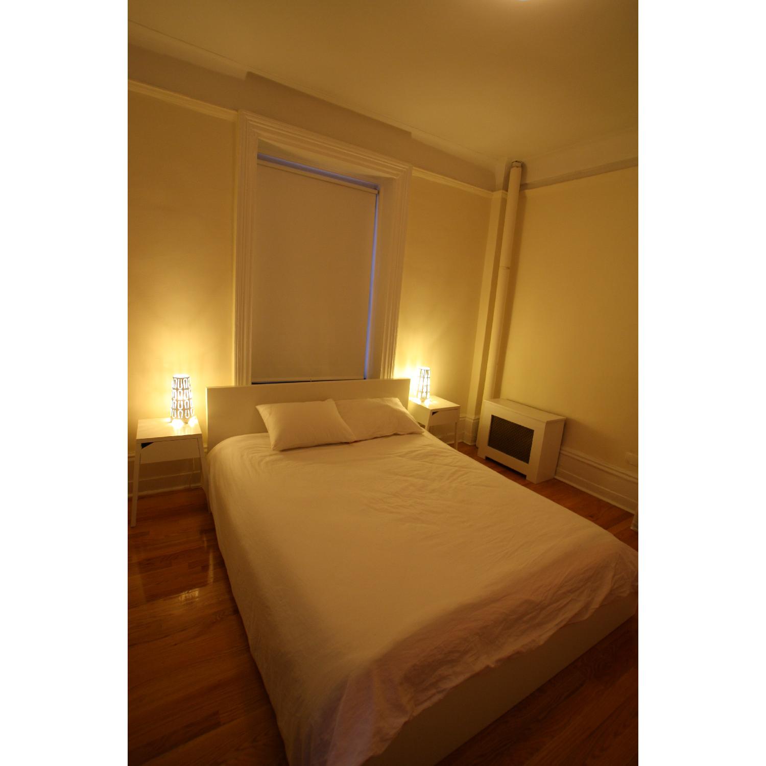 Ikea Malm White Queen Size Bed - image-3