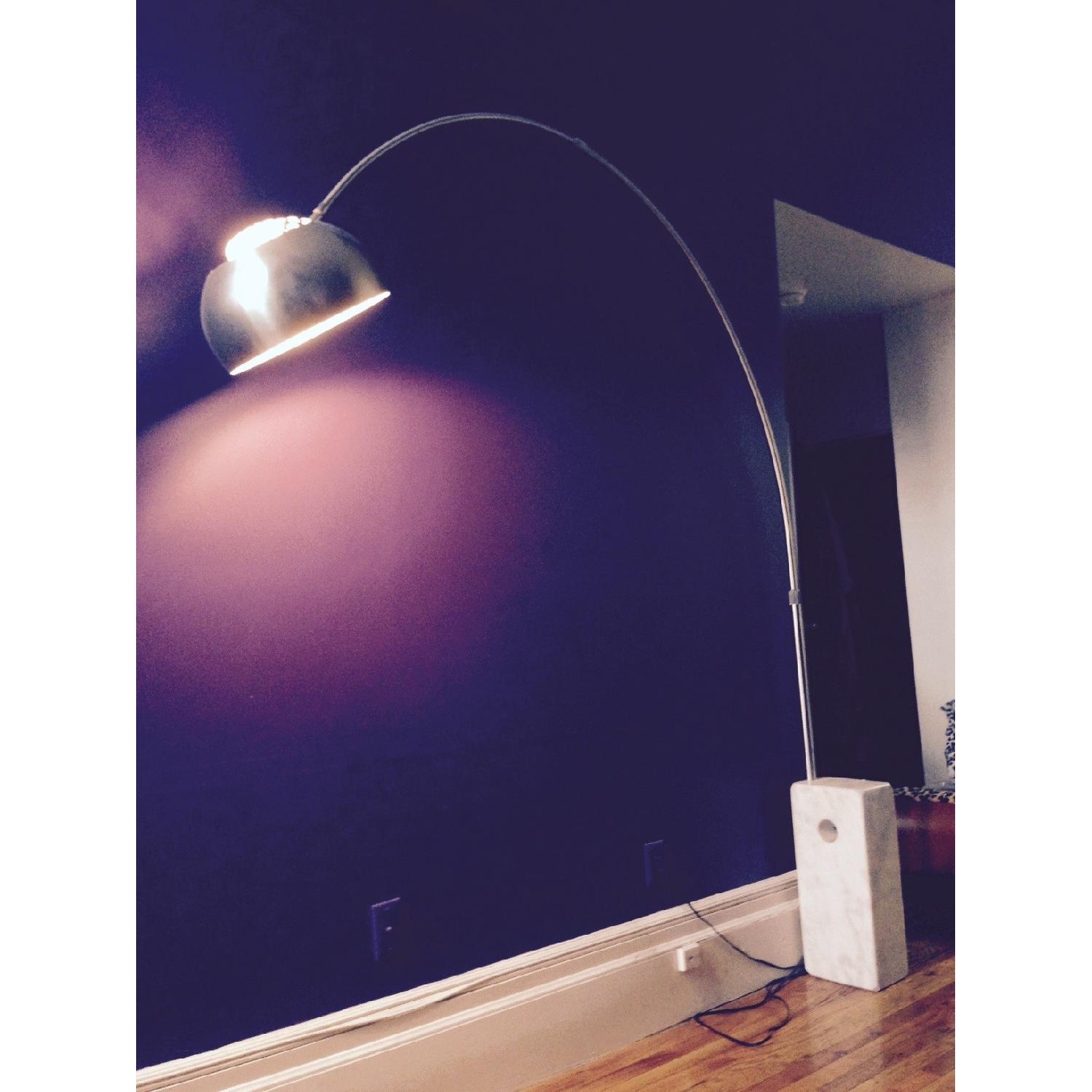 Arco Chrome Floor Lamp - image-2