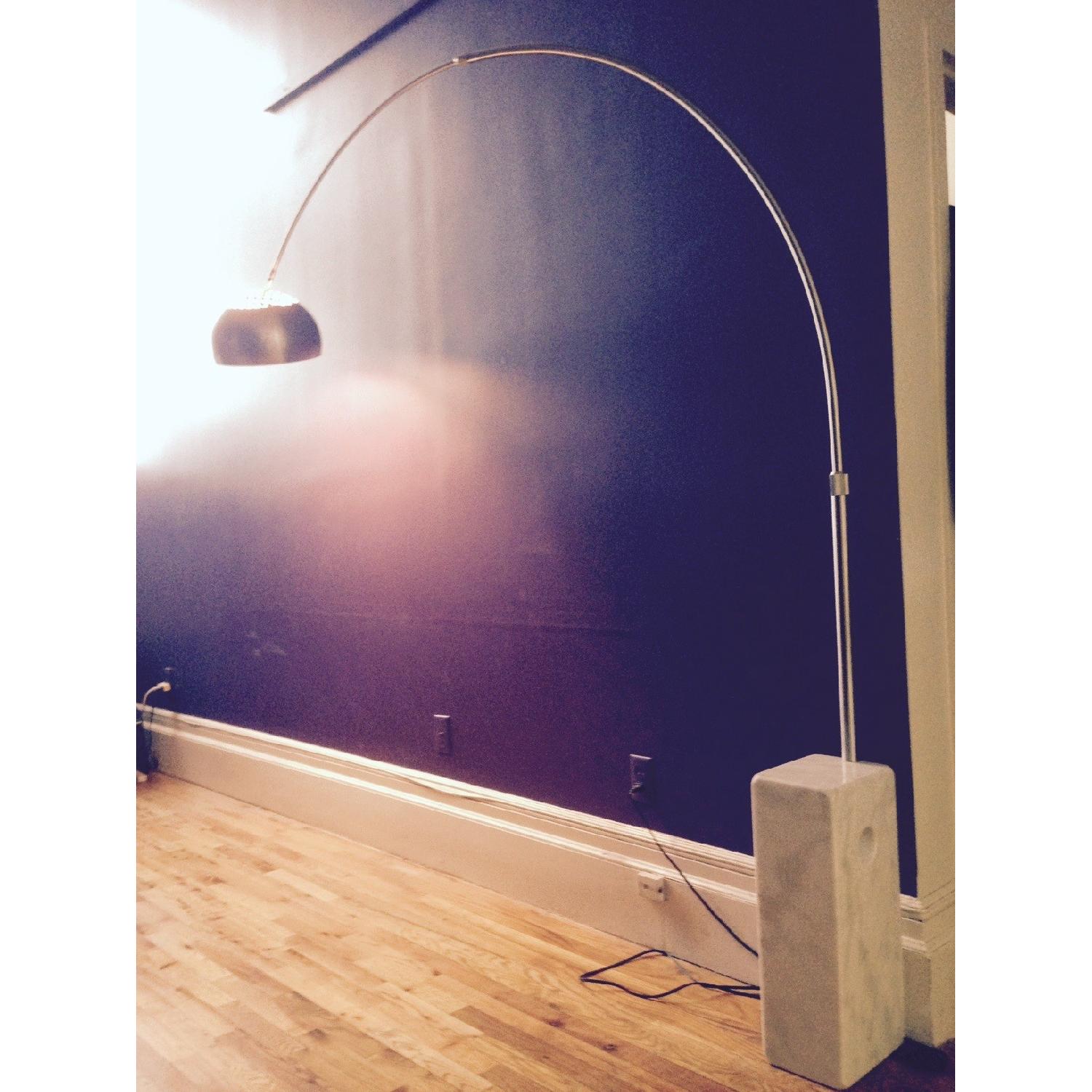 Arco Chrome Floor Lamp - image-3