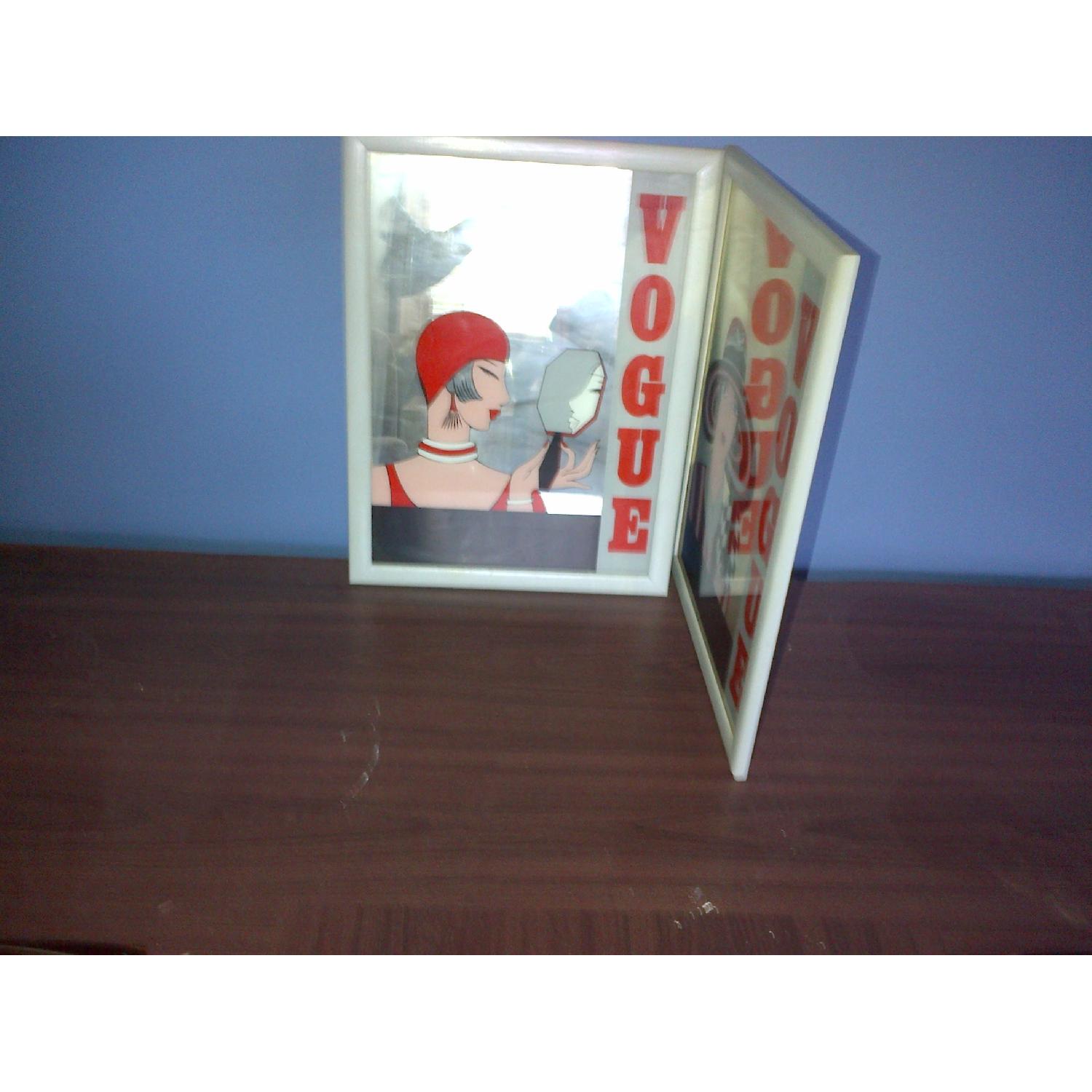 Mirrored Wall Art - Pair - image-2