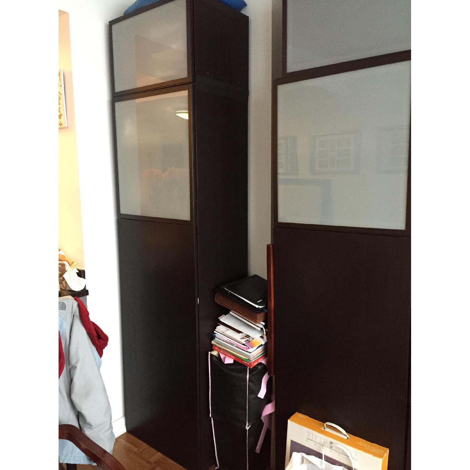 Ikea Besta Media Unit and Bookcases - image-3