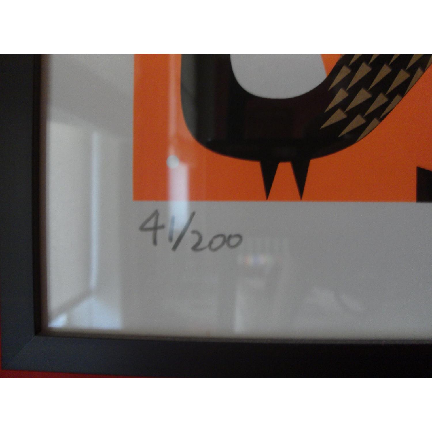 Tim Biskup Bird Virus 41/100 Framed Print Lowbrow Art - image-1