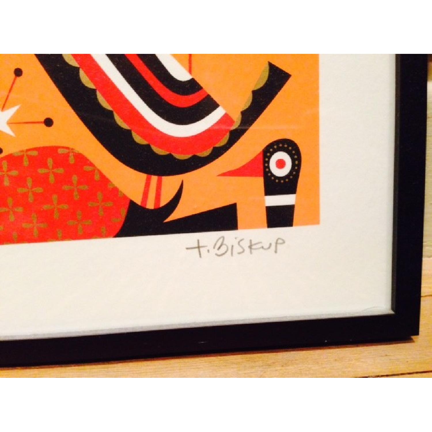 Tim Biskup Bird Virus 41/100 Framed Print Lowbrow Art - image-4