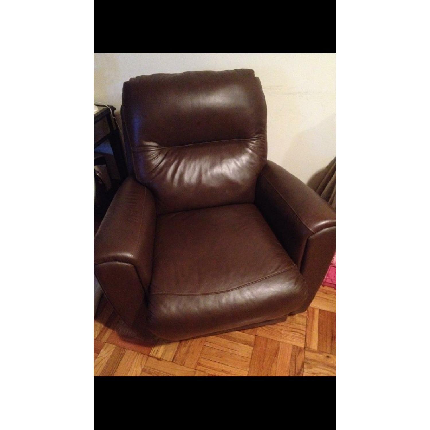 Macy's Brown Recliner AptDeco