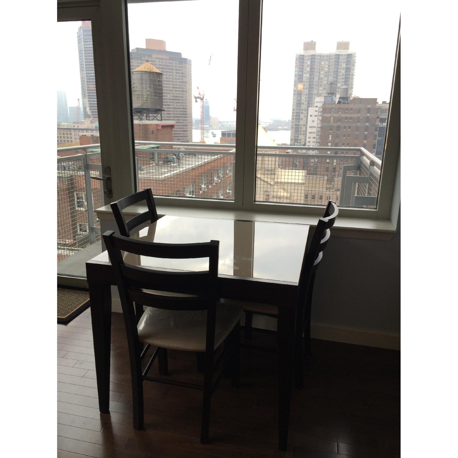 Dining Table w/ 4 Chairs - AptDeco