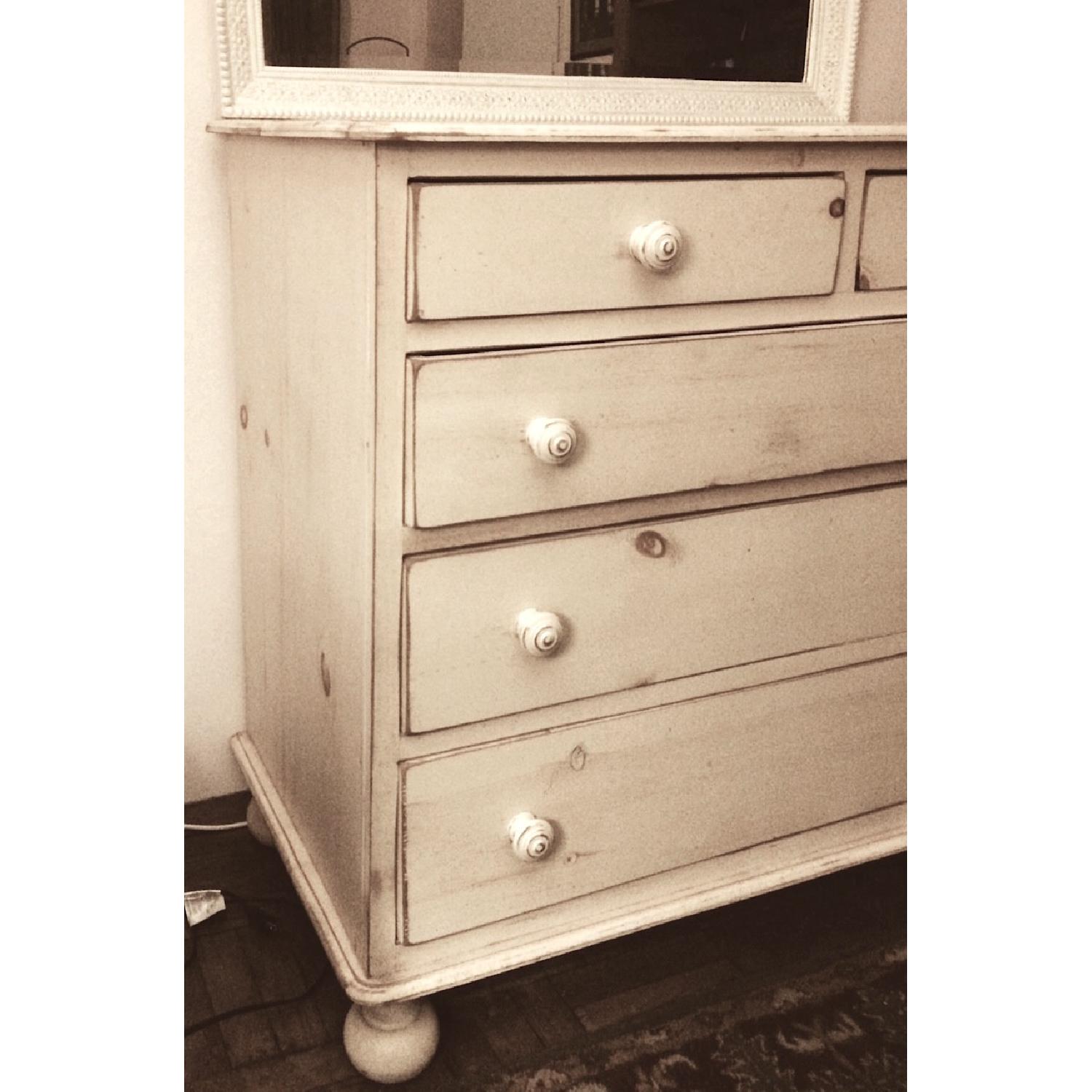 Antiqued Country Willow Solid Wood Dresser - image-2