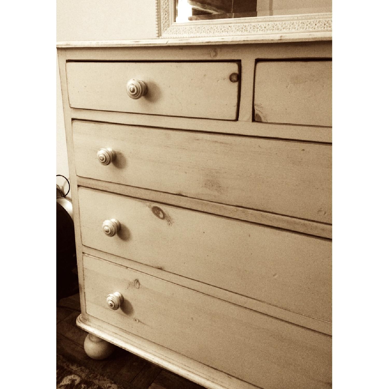 Antiqued Country Willow Solid Wood Dresser - image-3