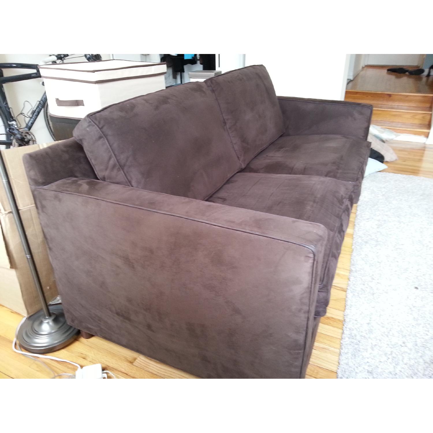 Crate & Barrel Troy Sleeper Sofa - image-2