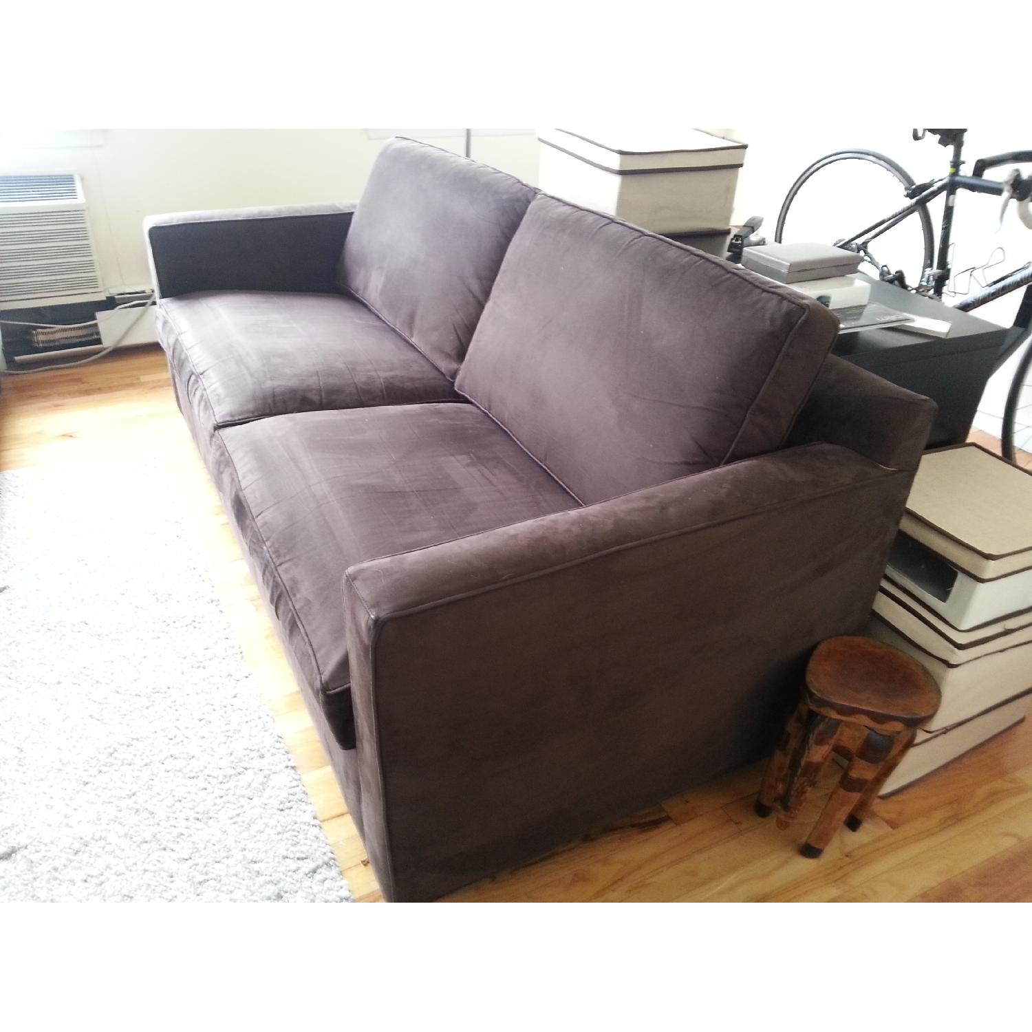 Crate & Barrel Troy Sleeper Sofa - image-3