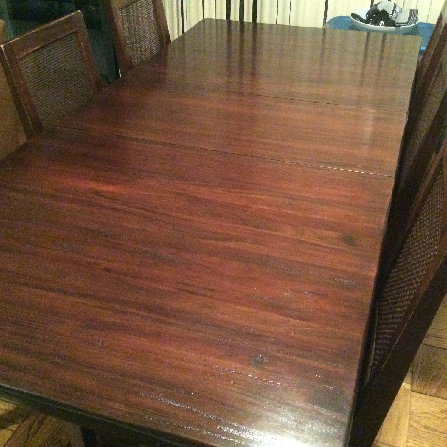 Pottery Barn Montego Dining Table w/ 6 Chairs - image-3
