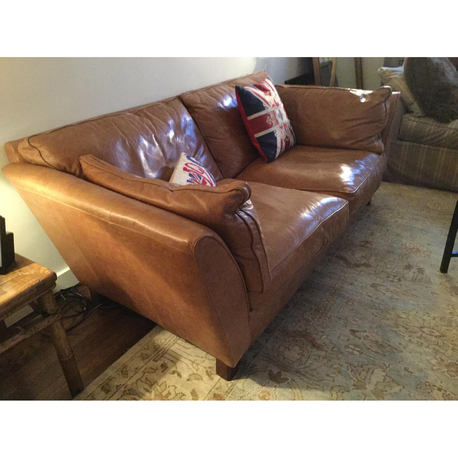 Marks & Spencers Leather Sofa - image-2