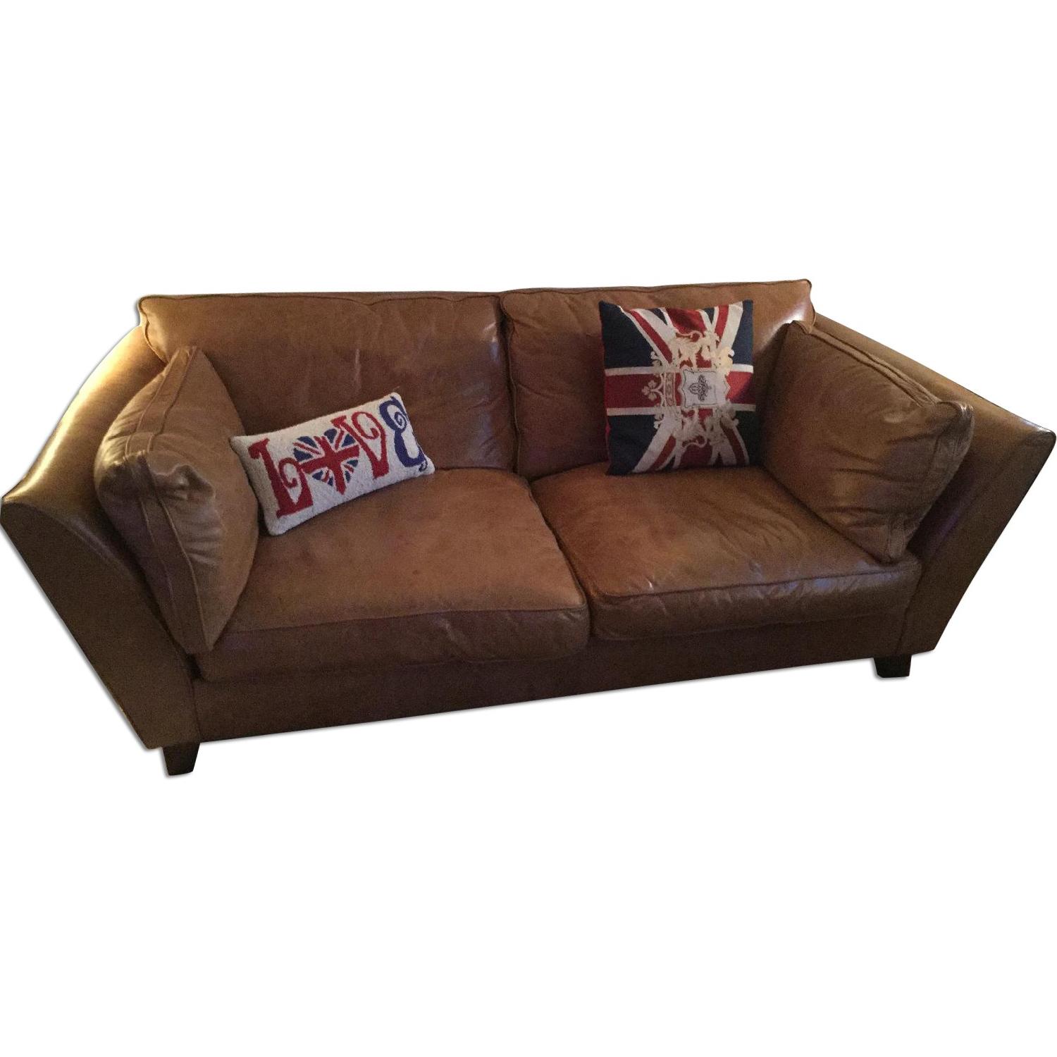 Marks & Spencers Leather Sofa AptDeco