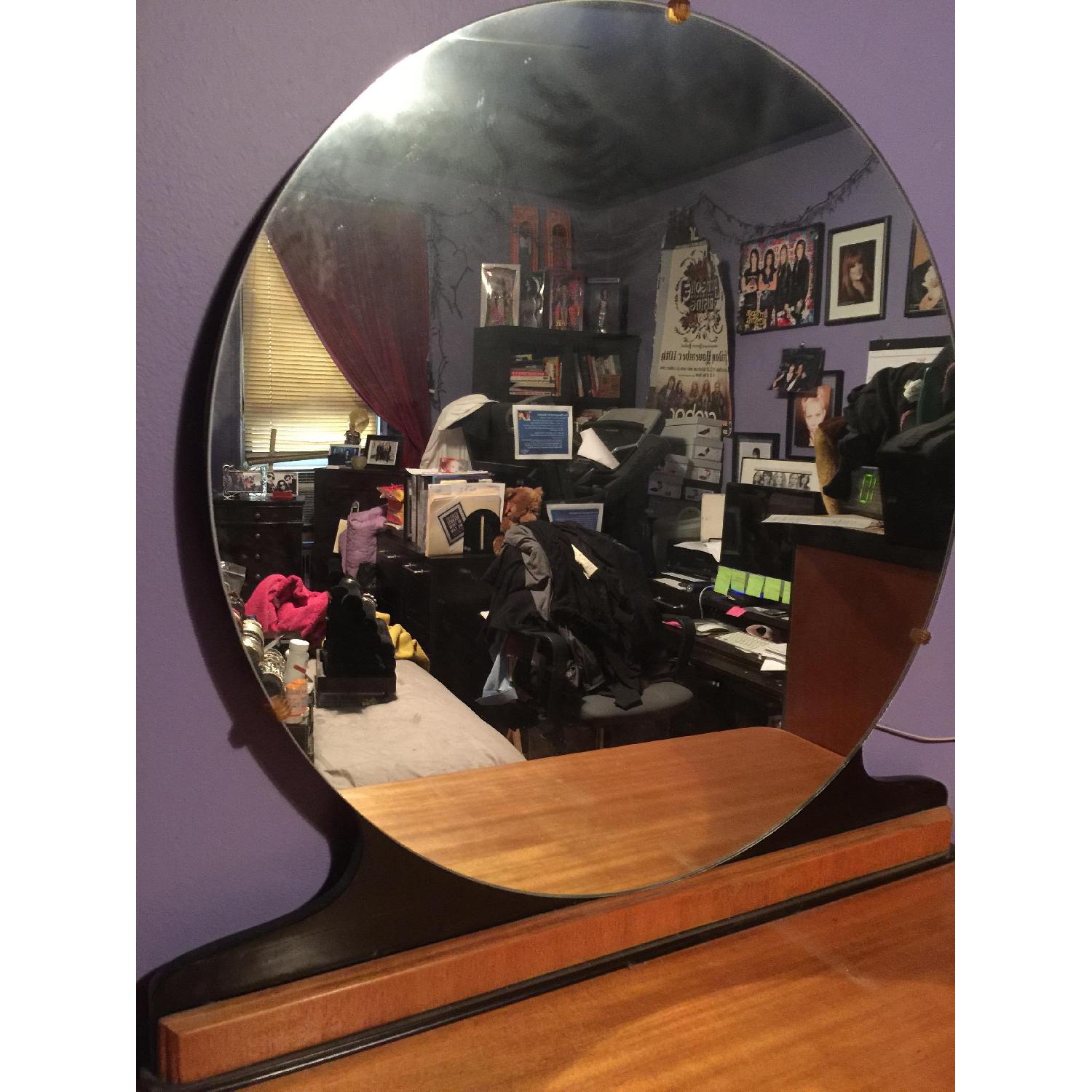 Vintage 1950's Dresser w/ Mirror + Chest - image-4