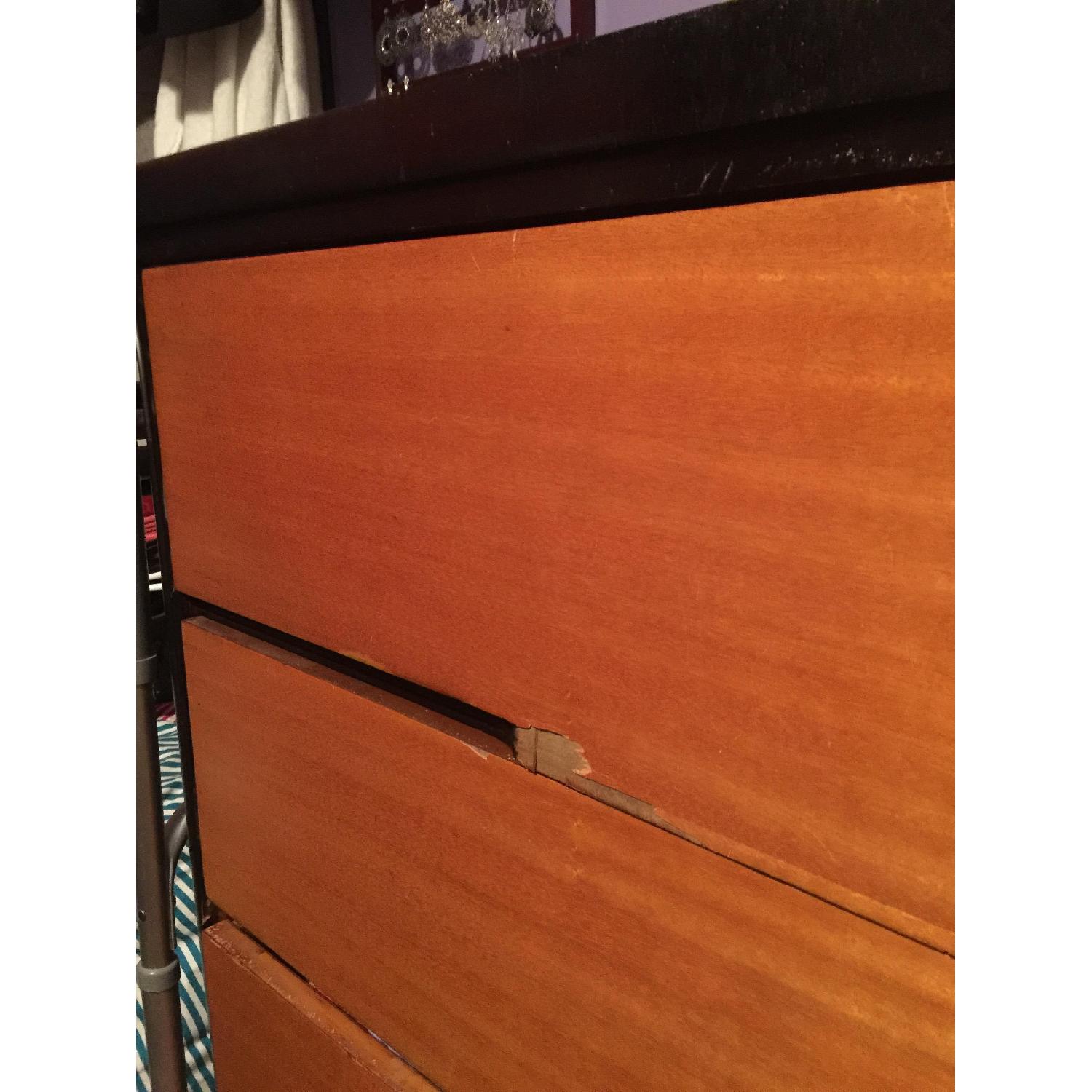 Vintage 1950's Dresser w/ Mirror + Chest - image-5