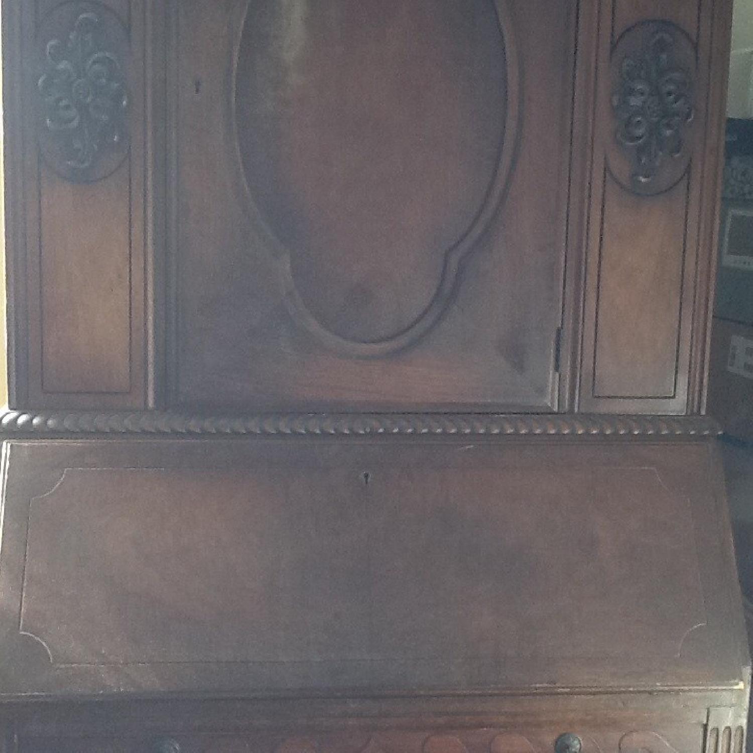 Antique Secretary Dresser/Desk/Armoire - image-5