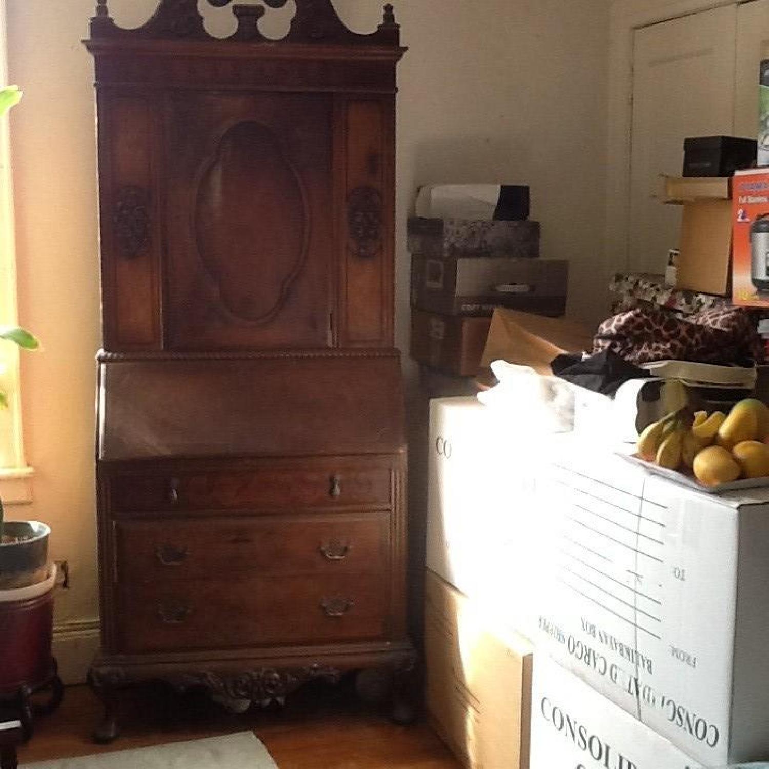 Antique Secretary Dresser/Desk/Armoire - image-8