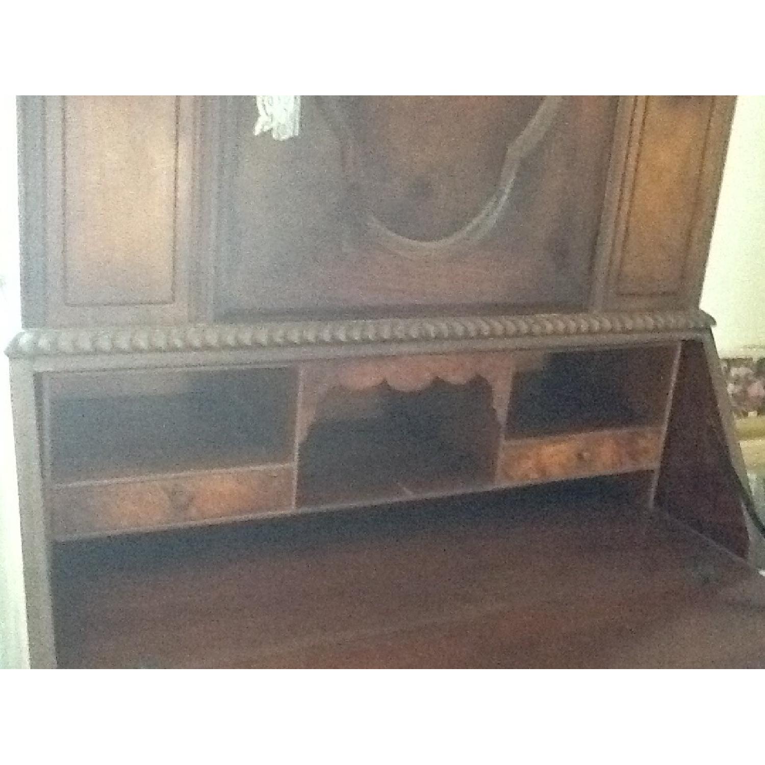Antique Secretary Dresser/Desk/Armoire - image-12