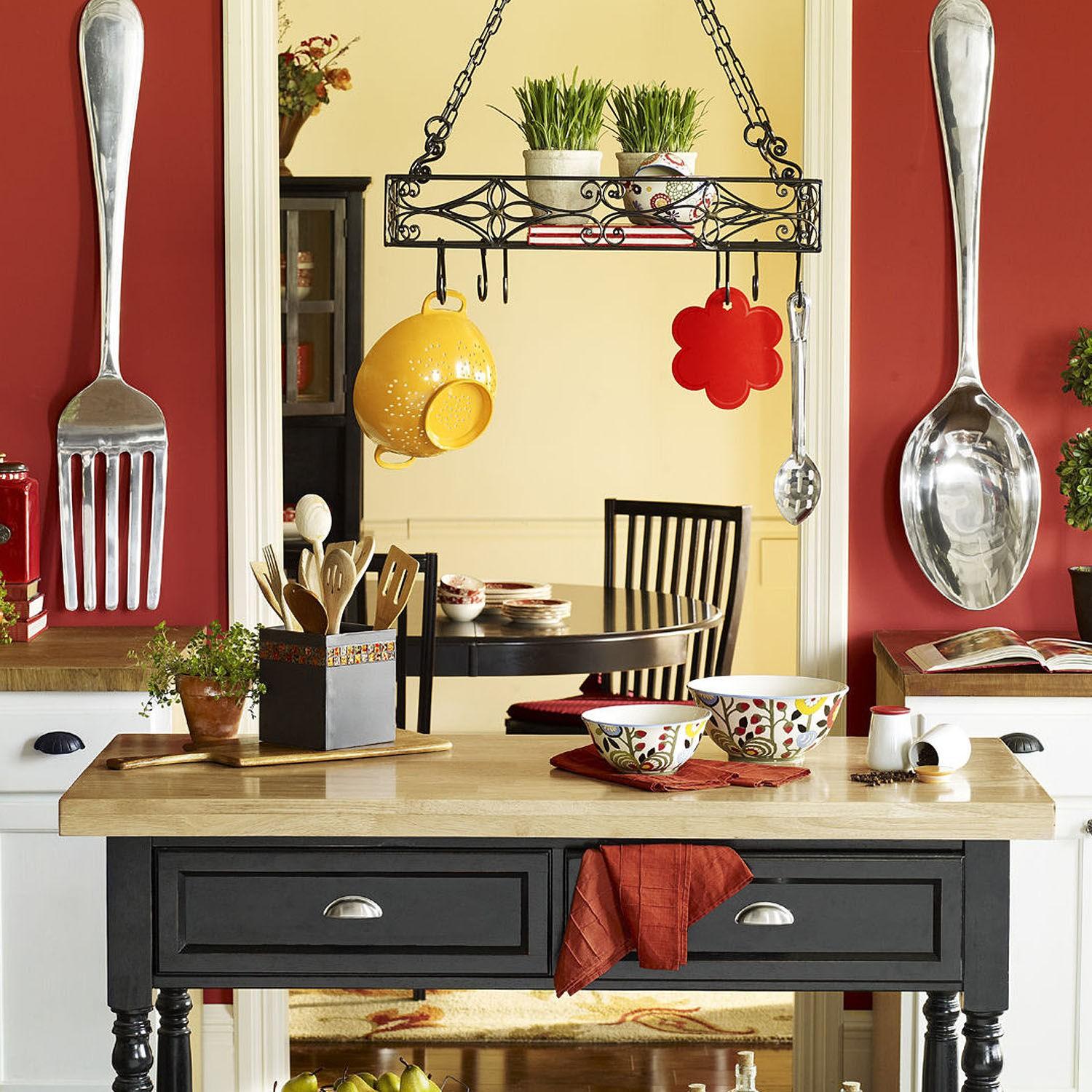 Pier 1 Life Size Fork and Spoon Wall Decor - image-3