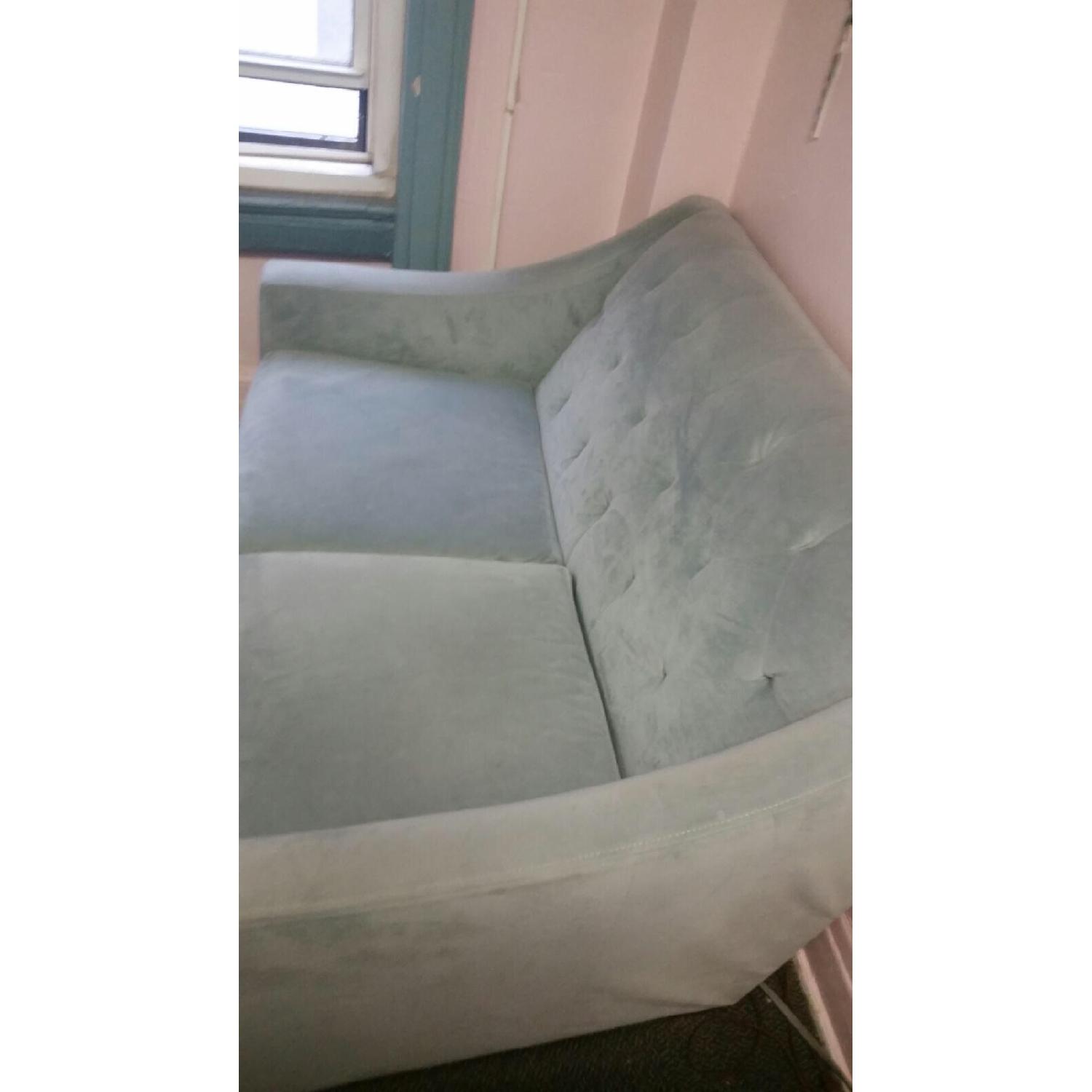 Macy's Chloe Velvet Tufted Loveseat - image-2