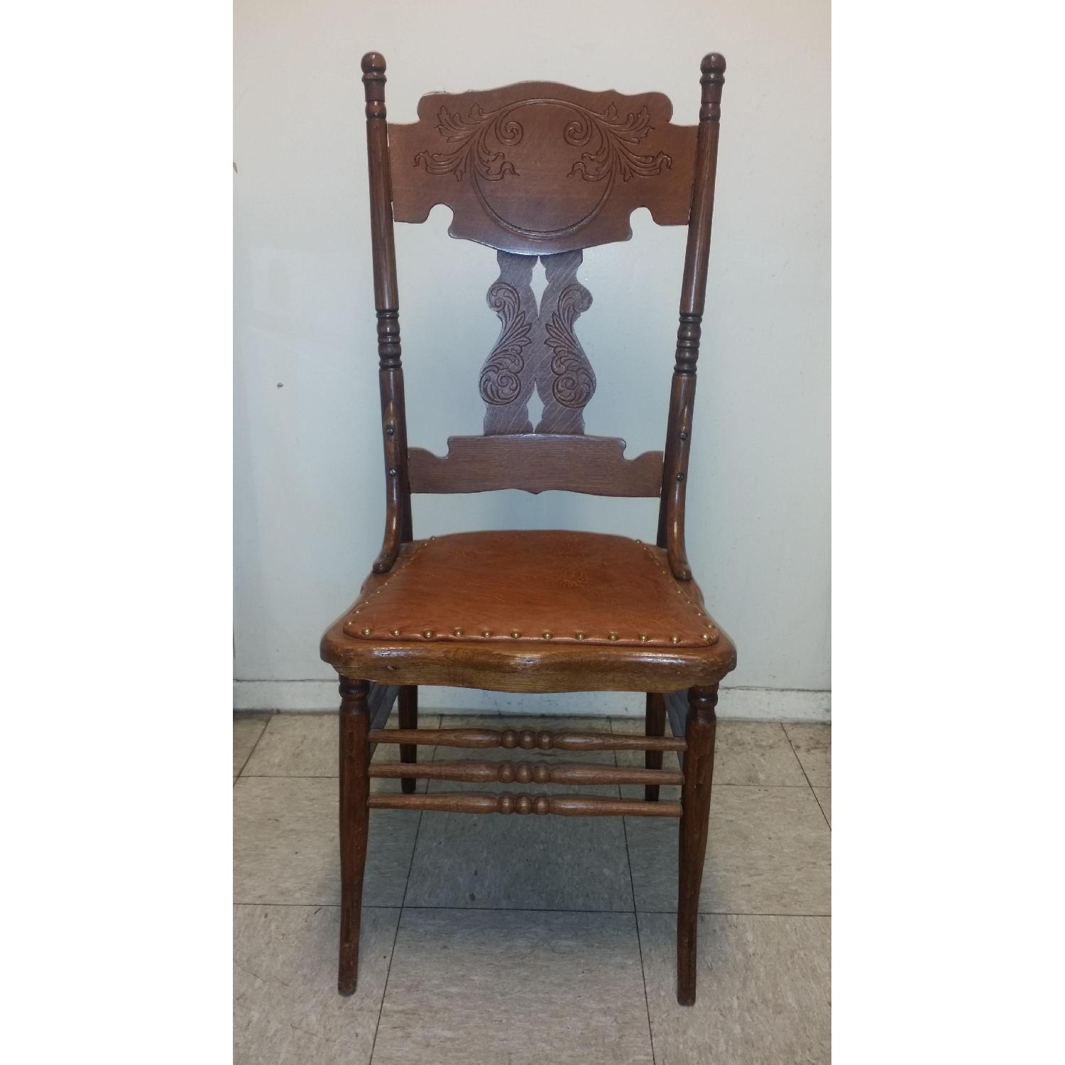 Rustic Hand Crafted Chairs - Set of 4 - image-3
