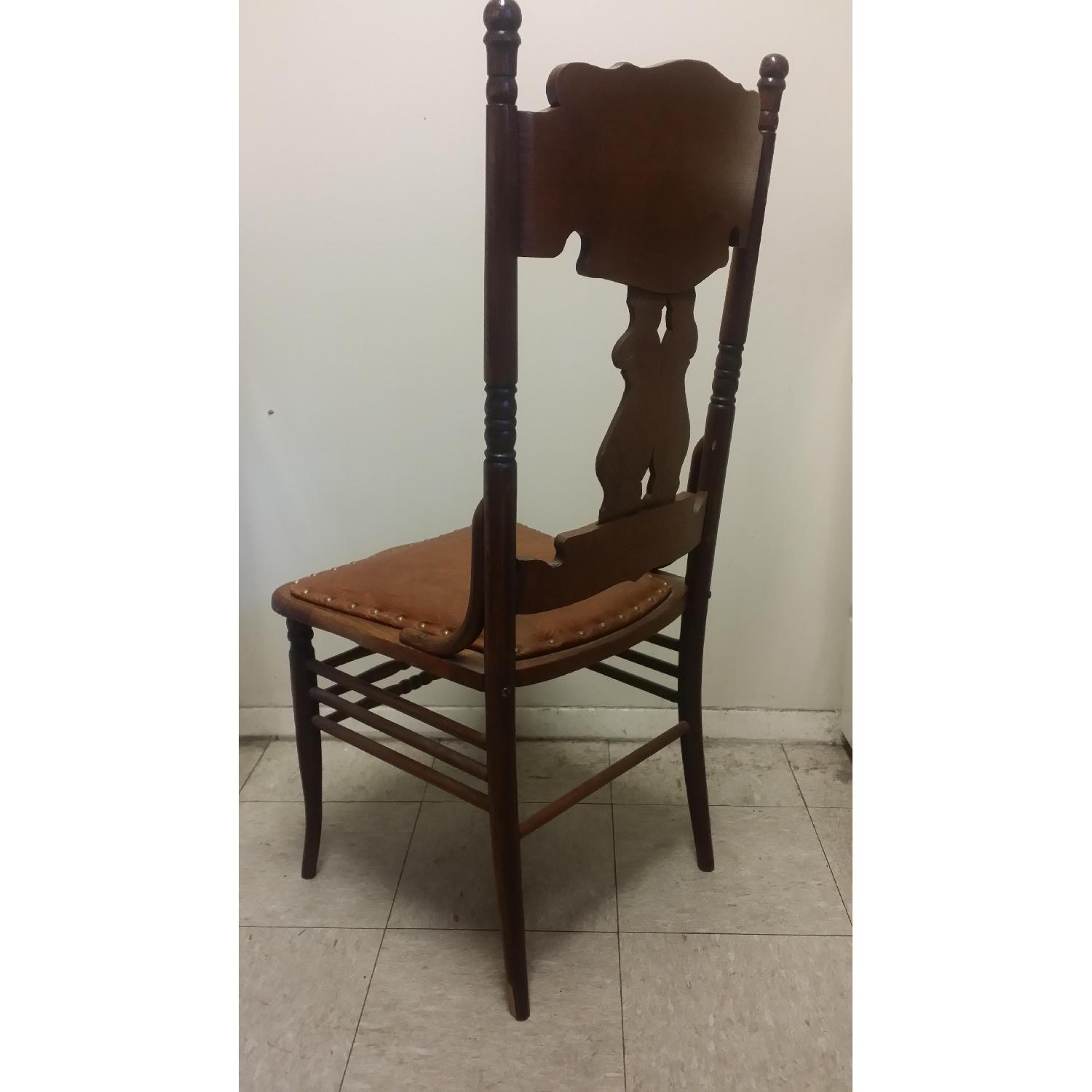 Rustic Hand Crafted Chairs - Set of 4 - image-4