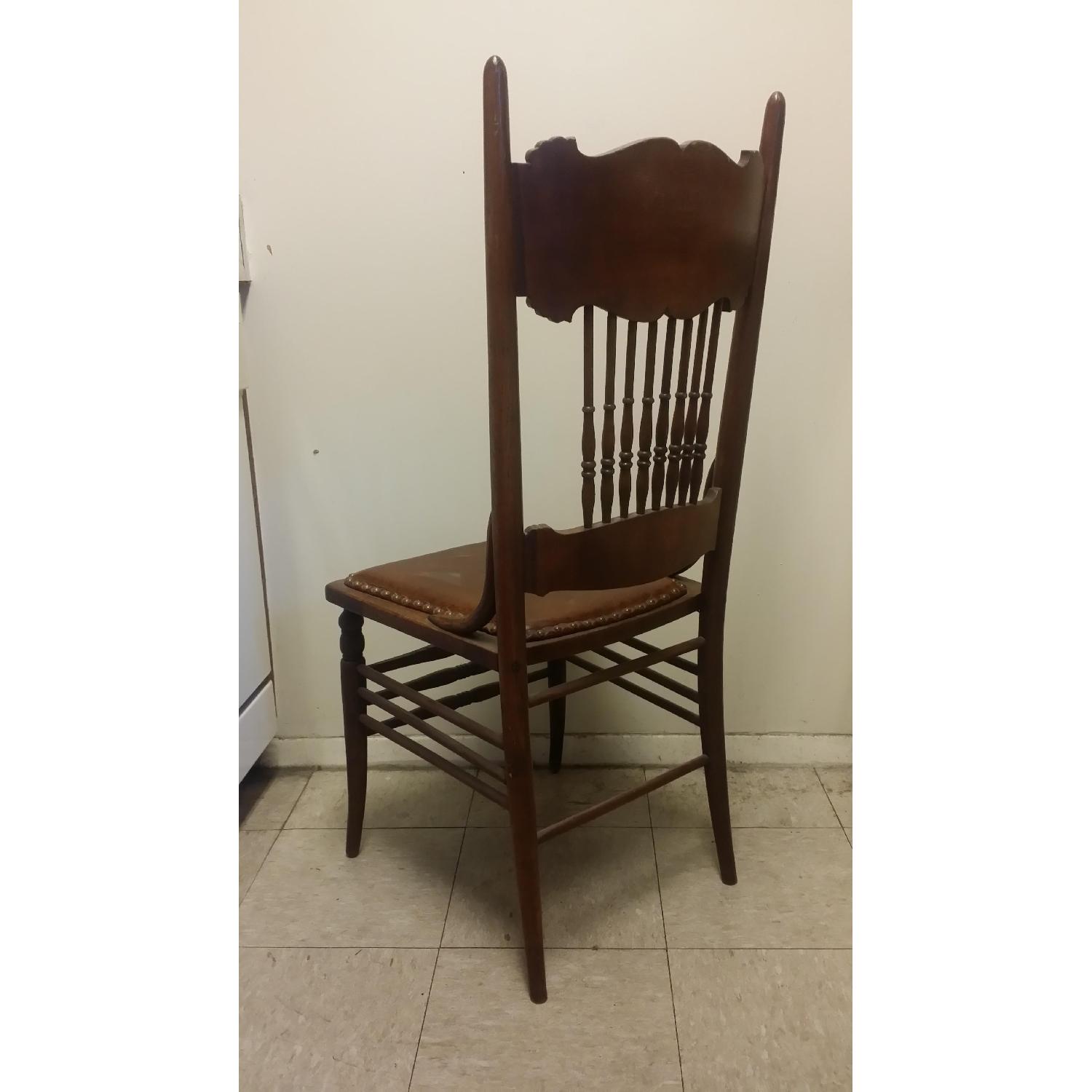 Rustic Hand Crafted Chairs - Set of 4 - image-10