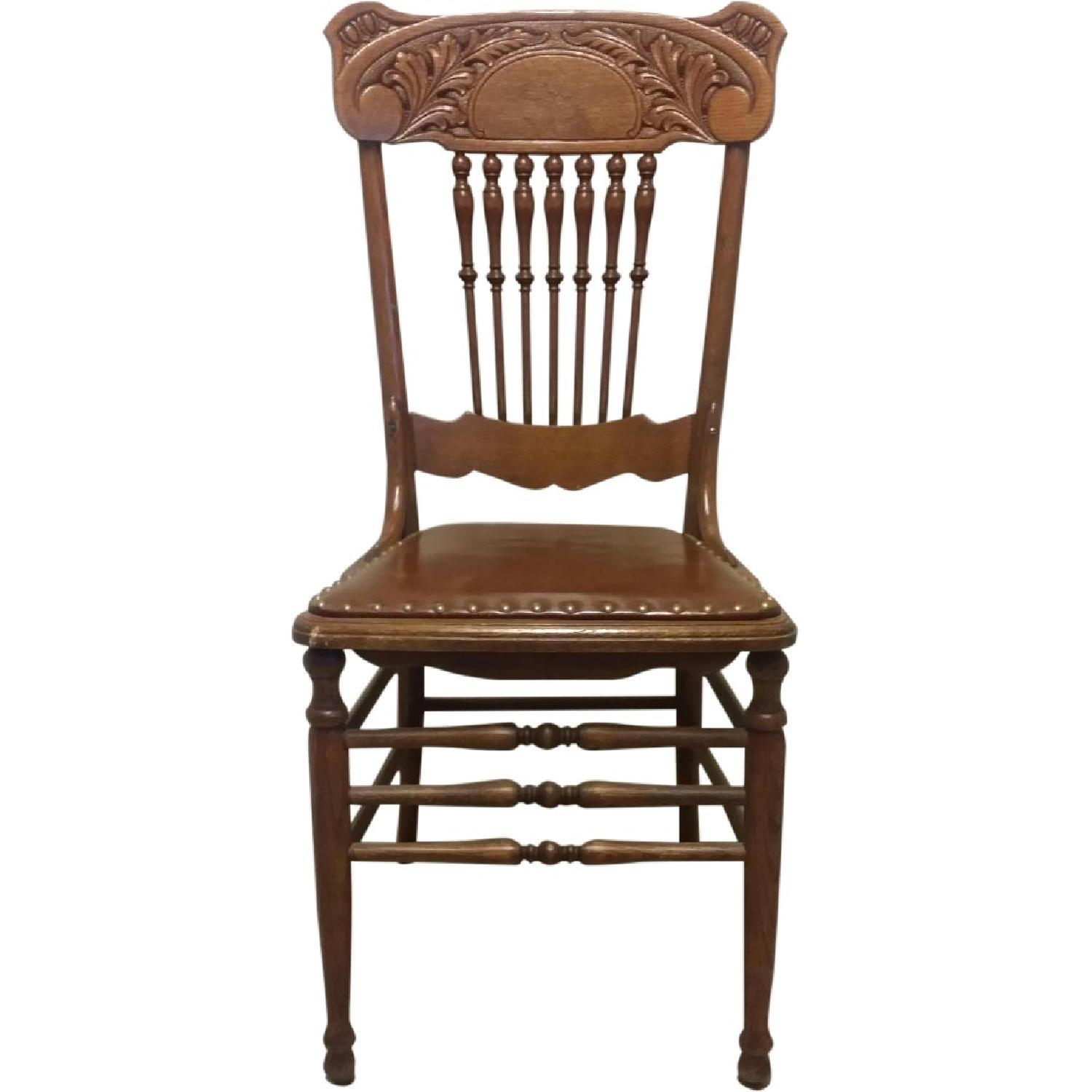 Rustic Hand Crafted Chairs - Set of 4 - image-11