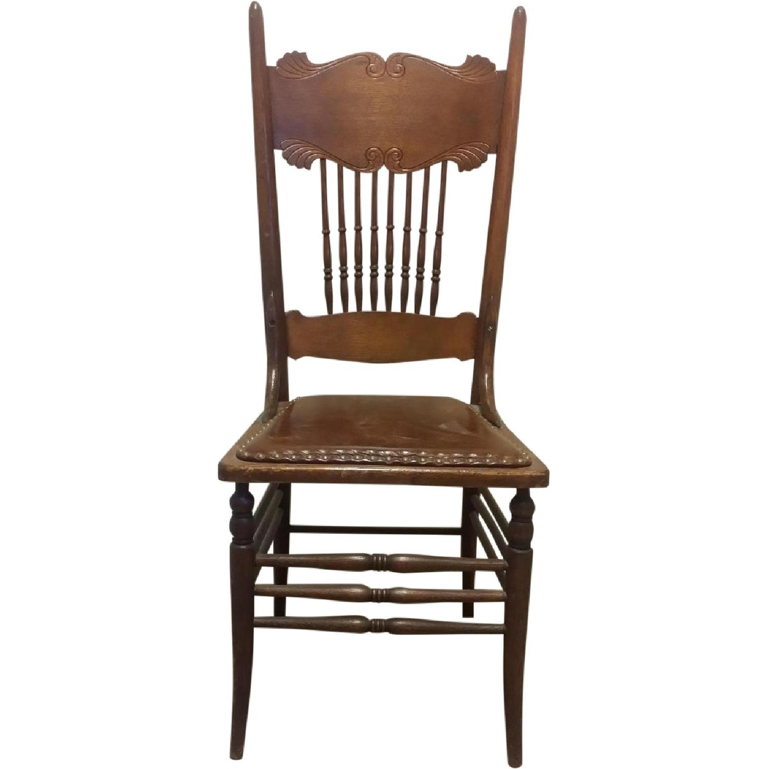 Rustic Hand Crafted Chairs - Set of 4 - image-12