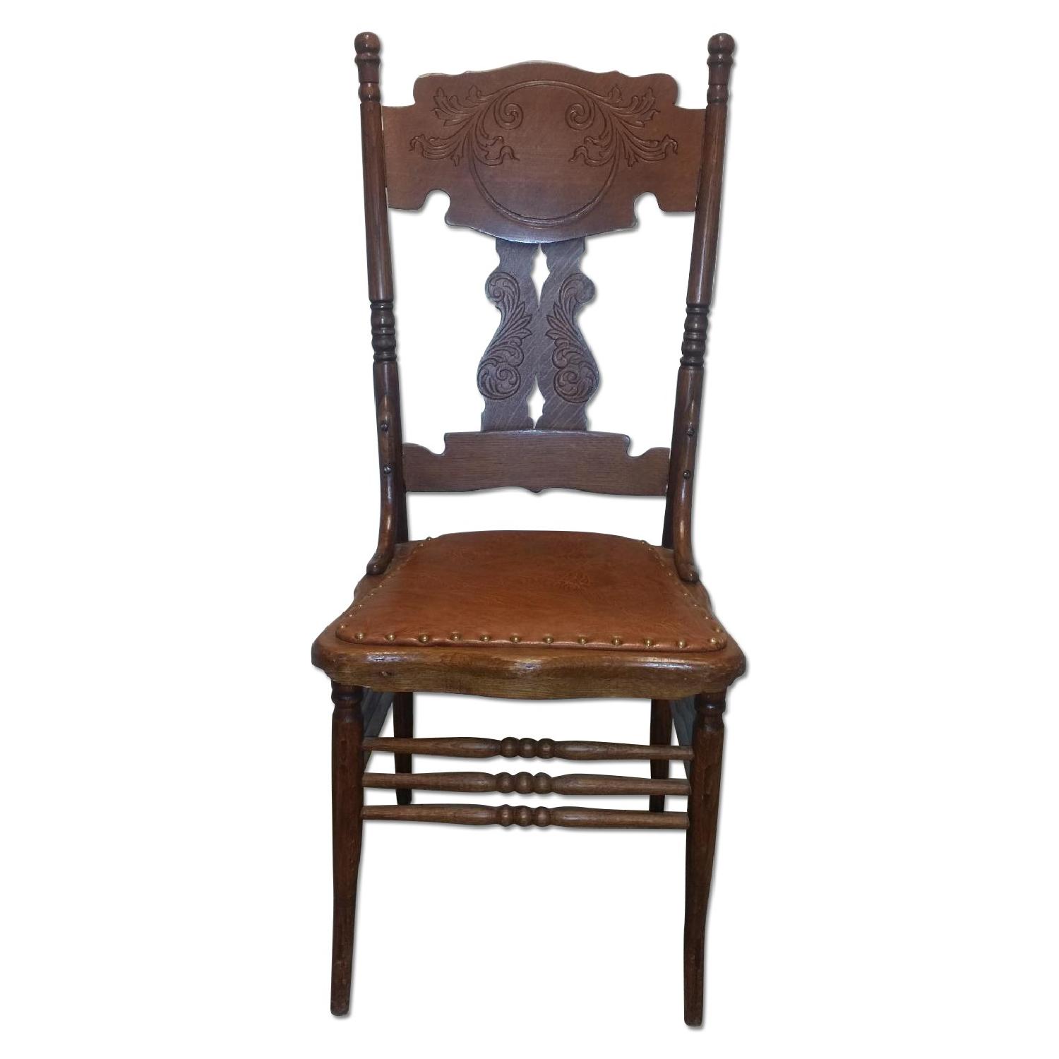 Rustic Hand Crafted Chairs - Set of 4 - image-13