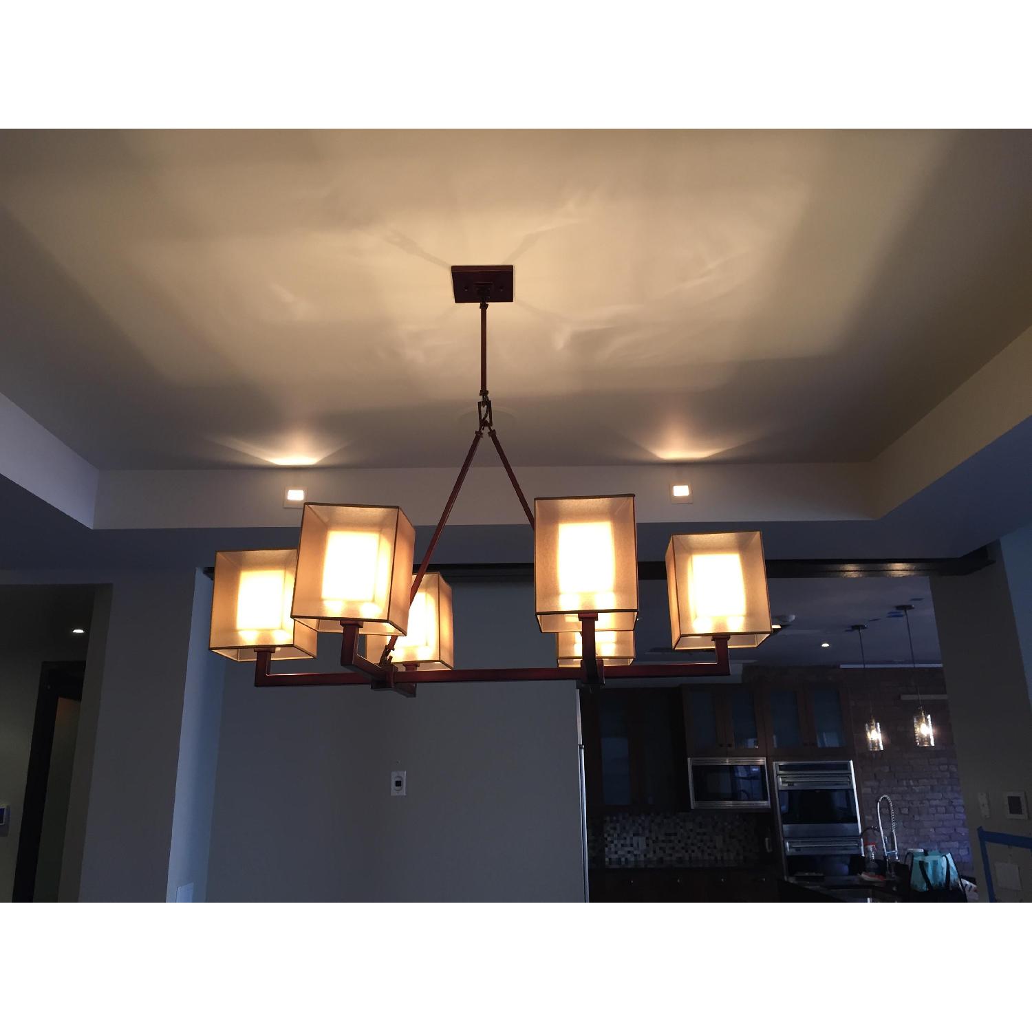 Fine Art Lamps Quadralli Six-Light Chandelier - image-1