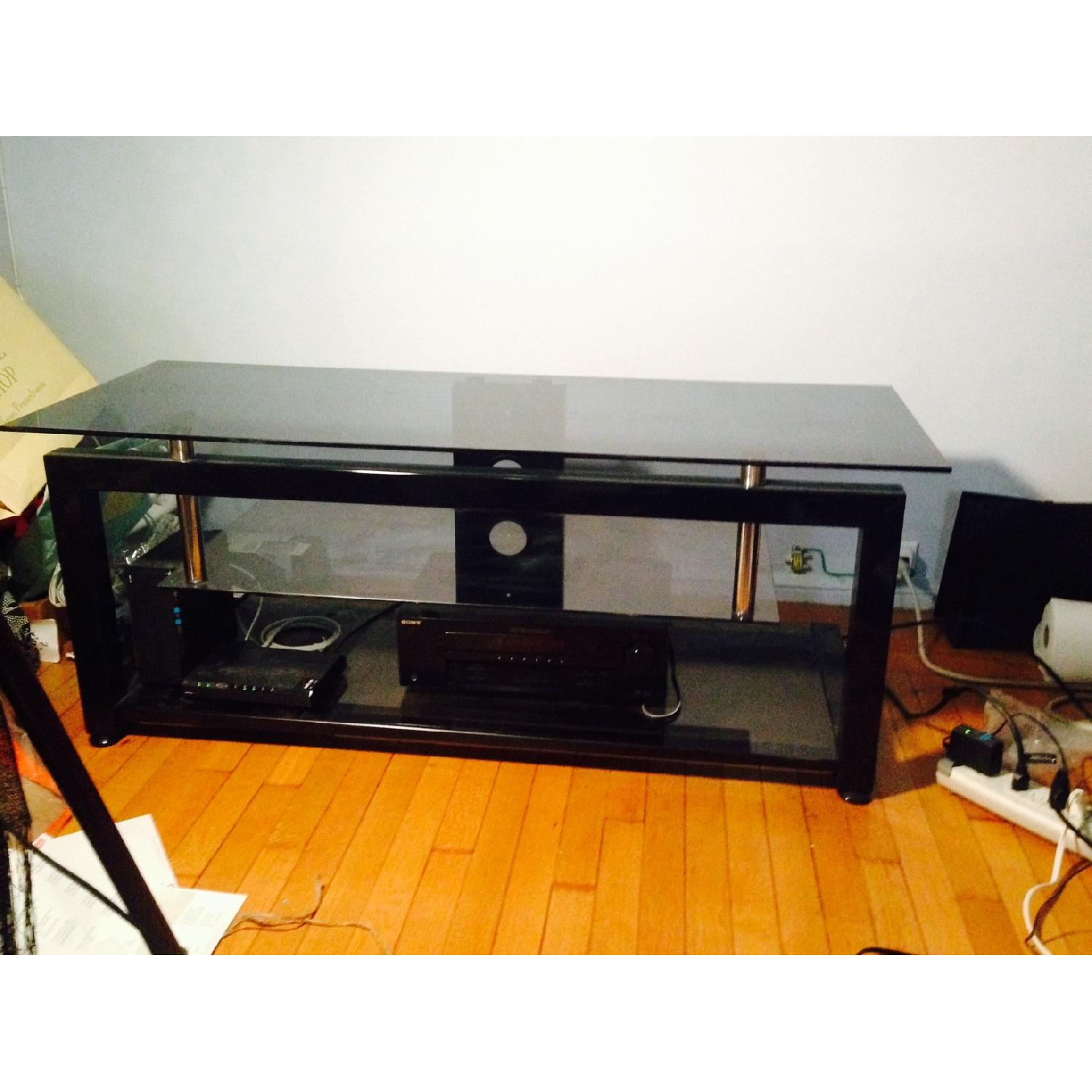 Metal & Glass Television Stand - image-1
