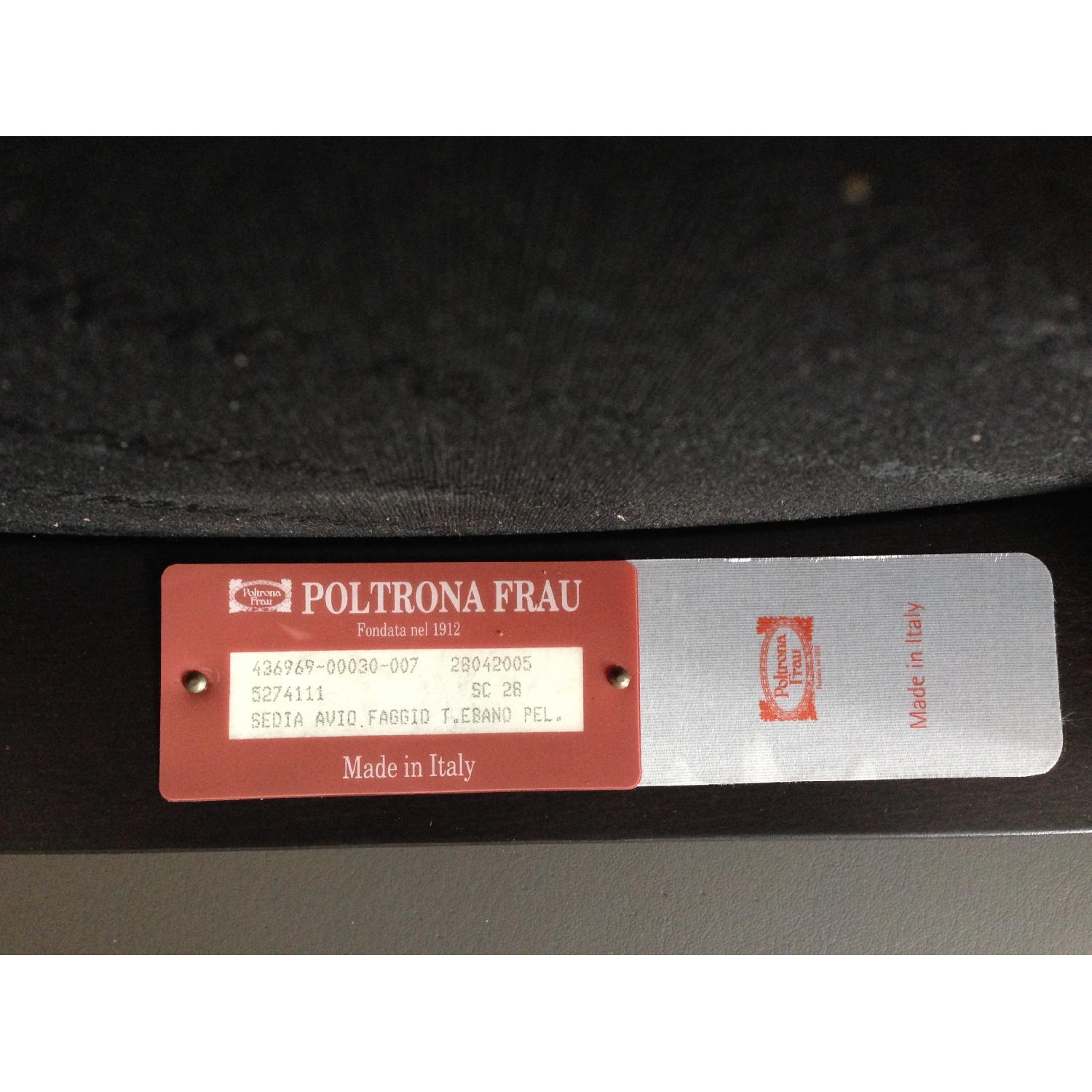 Poltrona Frau Leather Dining Chairs - Set of 8 - image-3