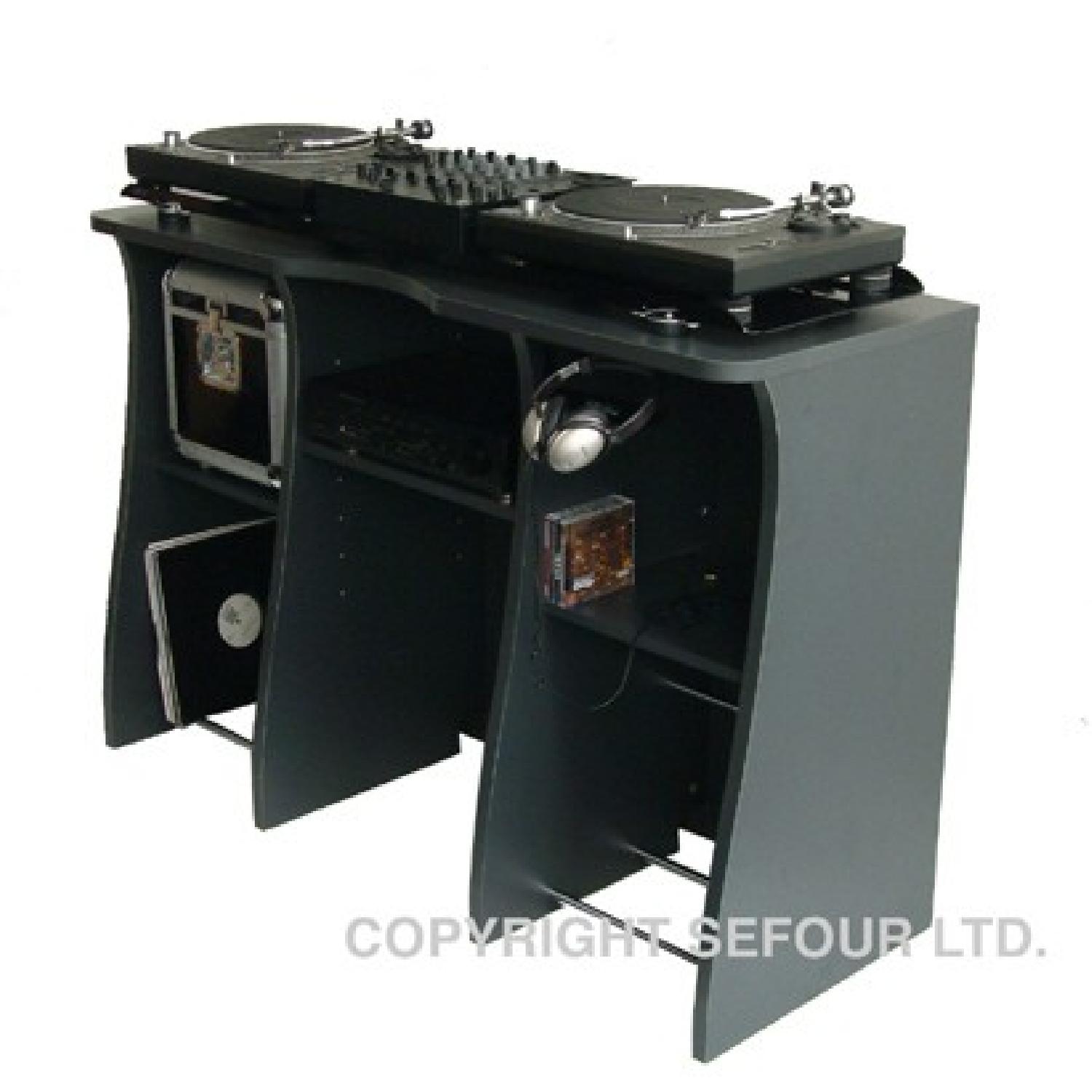 Sefour DJ Console in Black - image-3