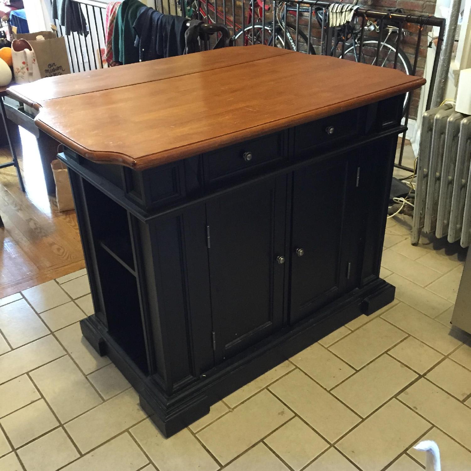 Home Styles Distressed Oak Top Kitchen Island - image-4