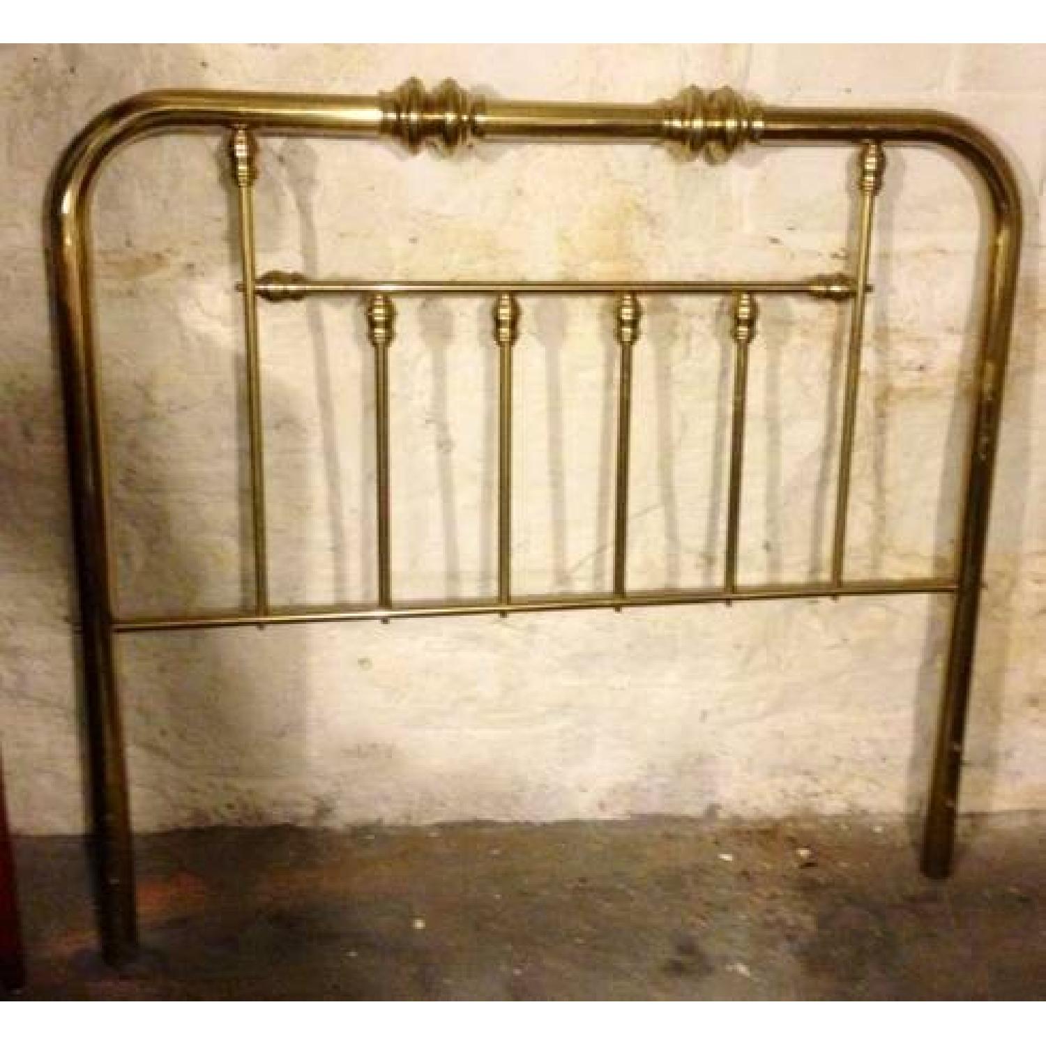 Antique Brass Full/Queen Headboard - image-4