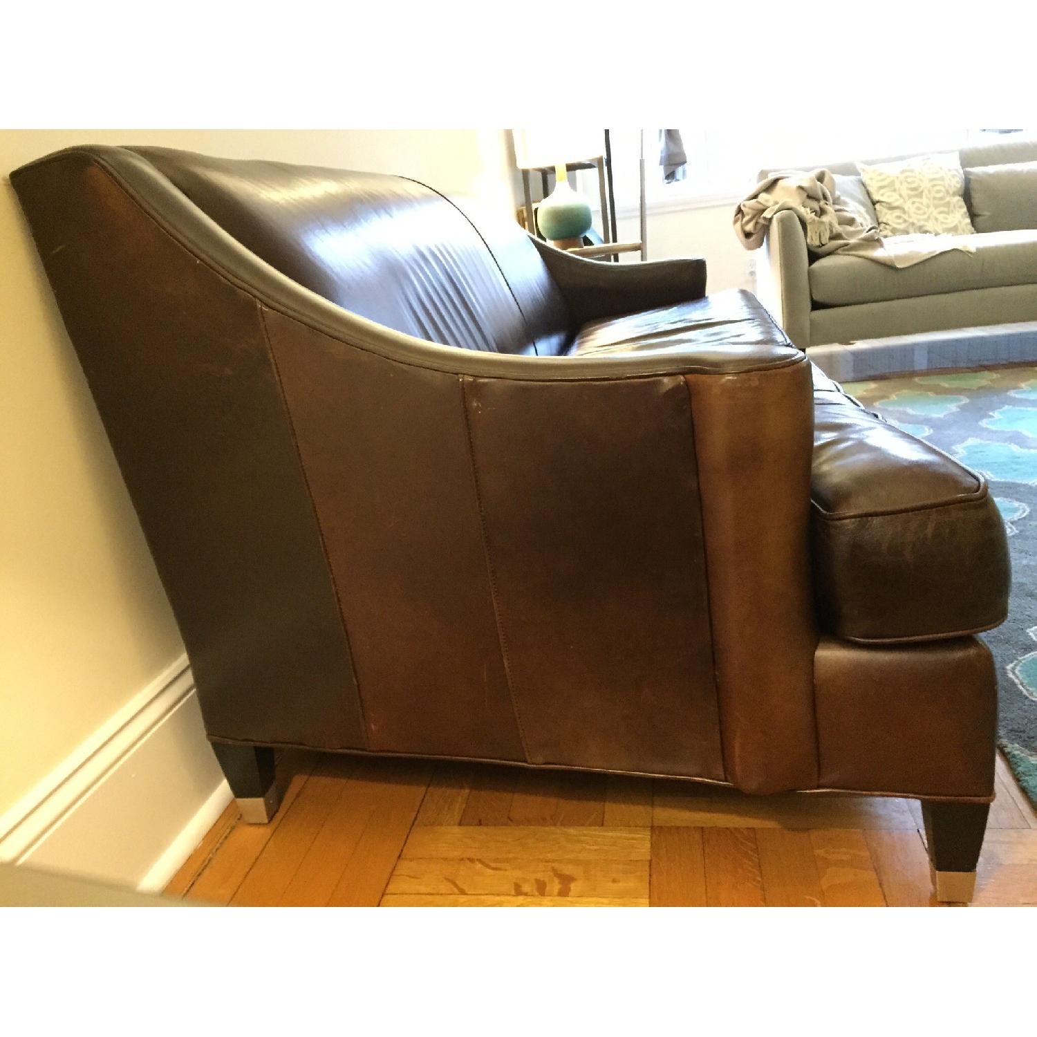 Room & Board Leather Sofa - image-2