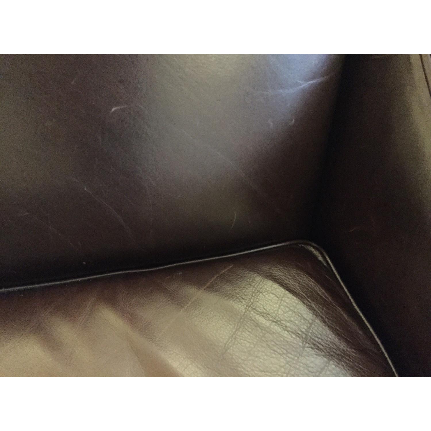 Room & Board Leather Sofa - image-6