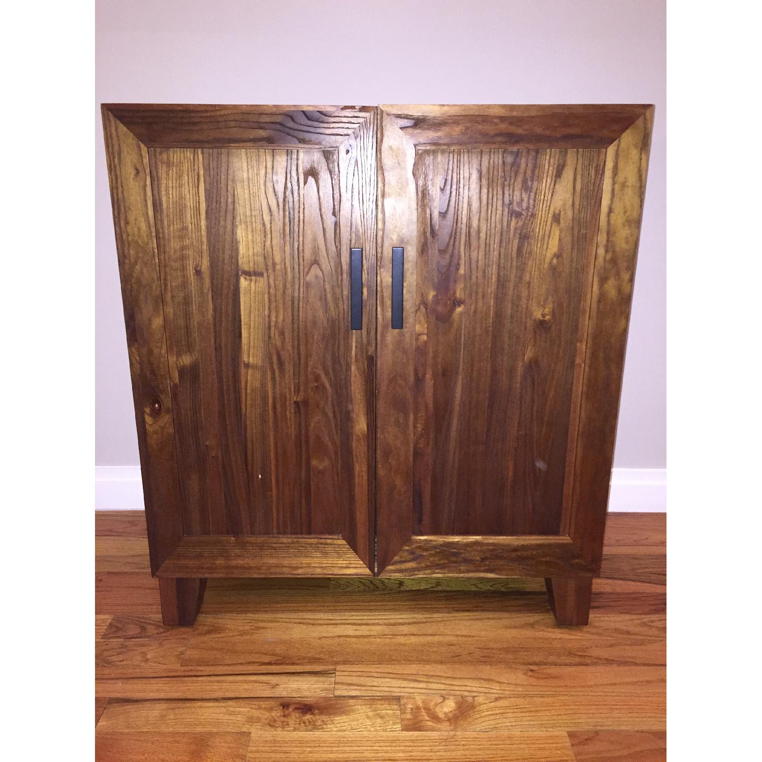 Crate & Barrel Marin Bar Cabinet - image-1