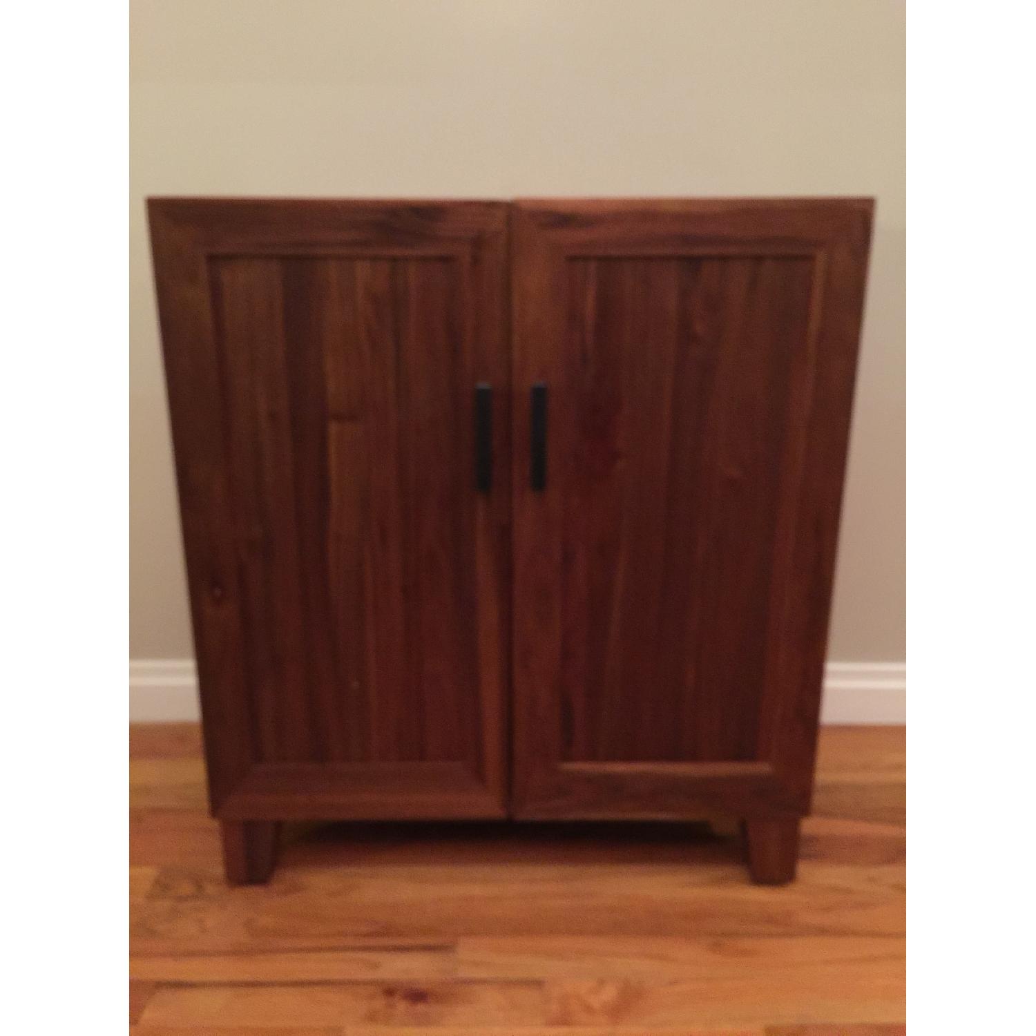 Crate & Barrel Marin Bar Cabinet - image-2