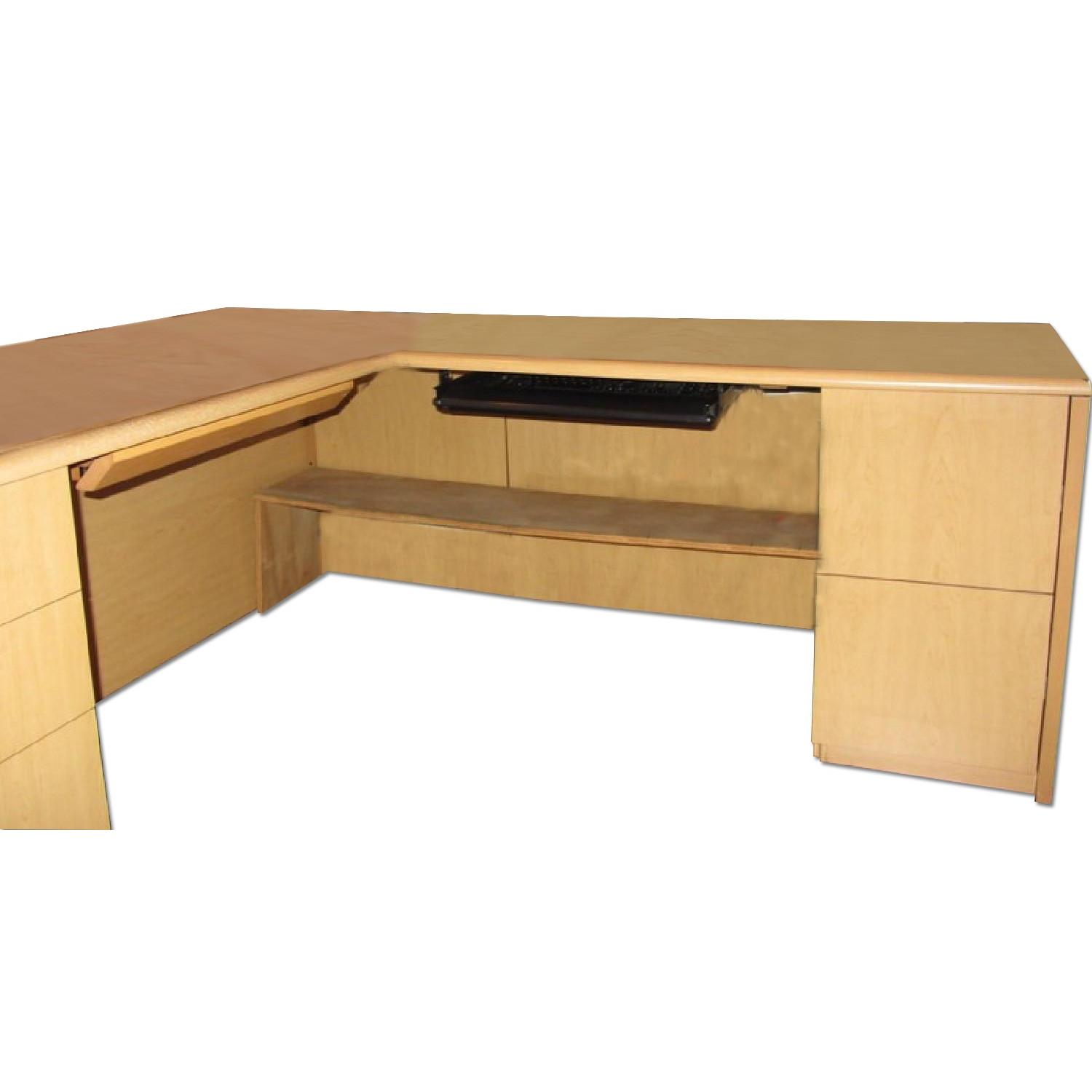 Stark Executive Return Desk, Modern Writting Return Desk - Marcus Office, image size:1500x1500