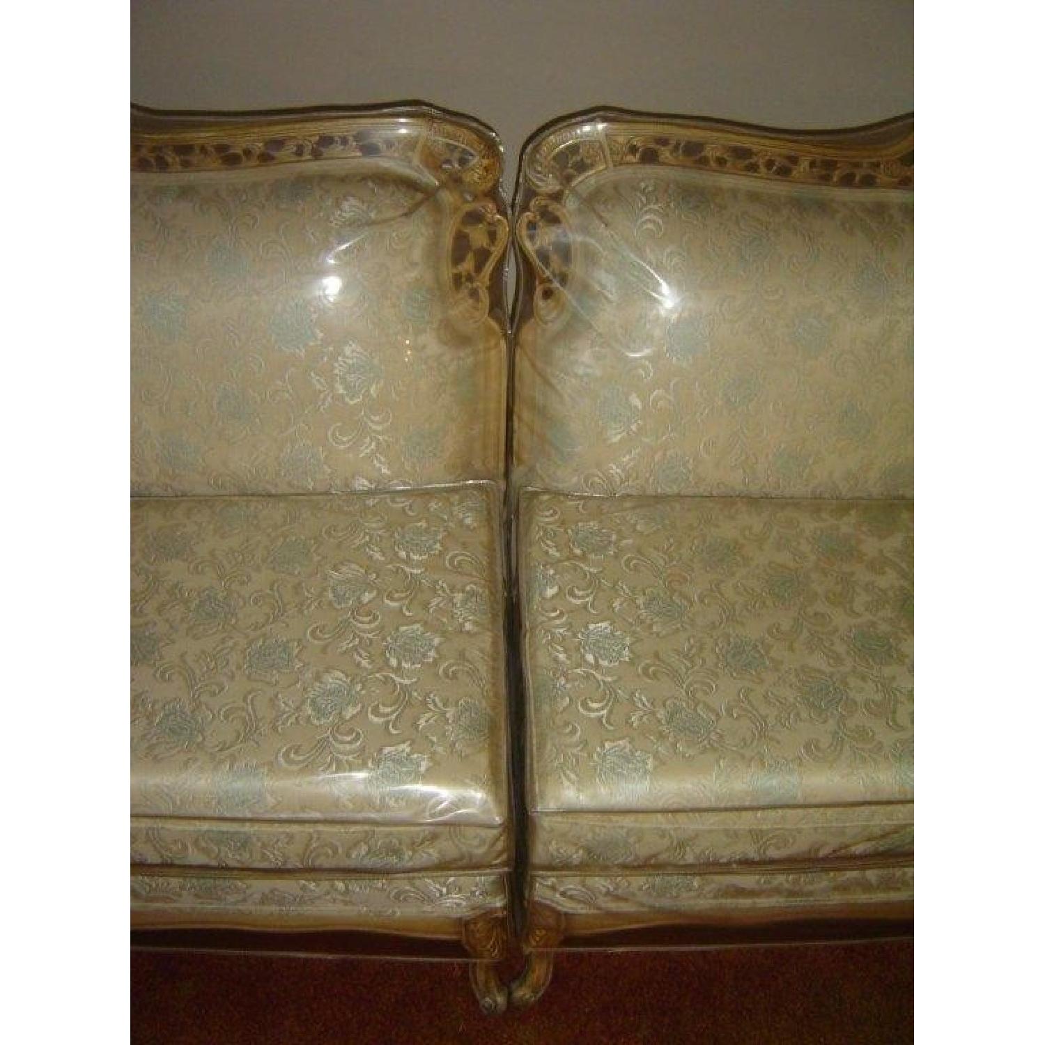 Custom Italian Provincial Sectional Sofa - image-4