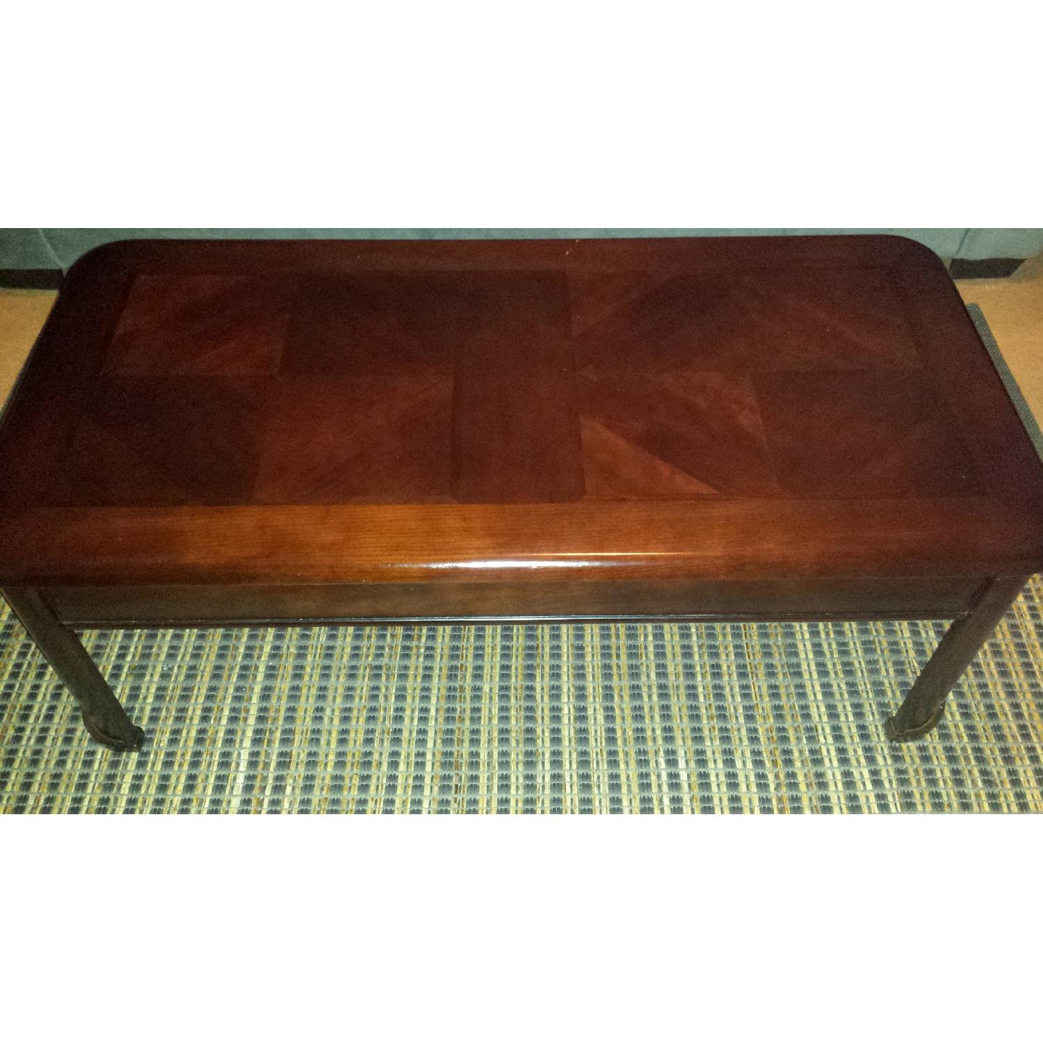 Bob's Discount Furniture Coffee Table + 2 Side Tables - image-3