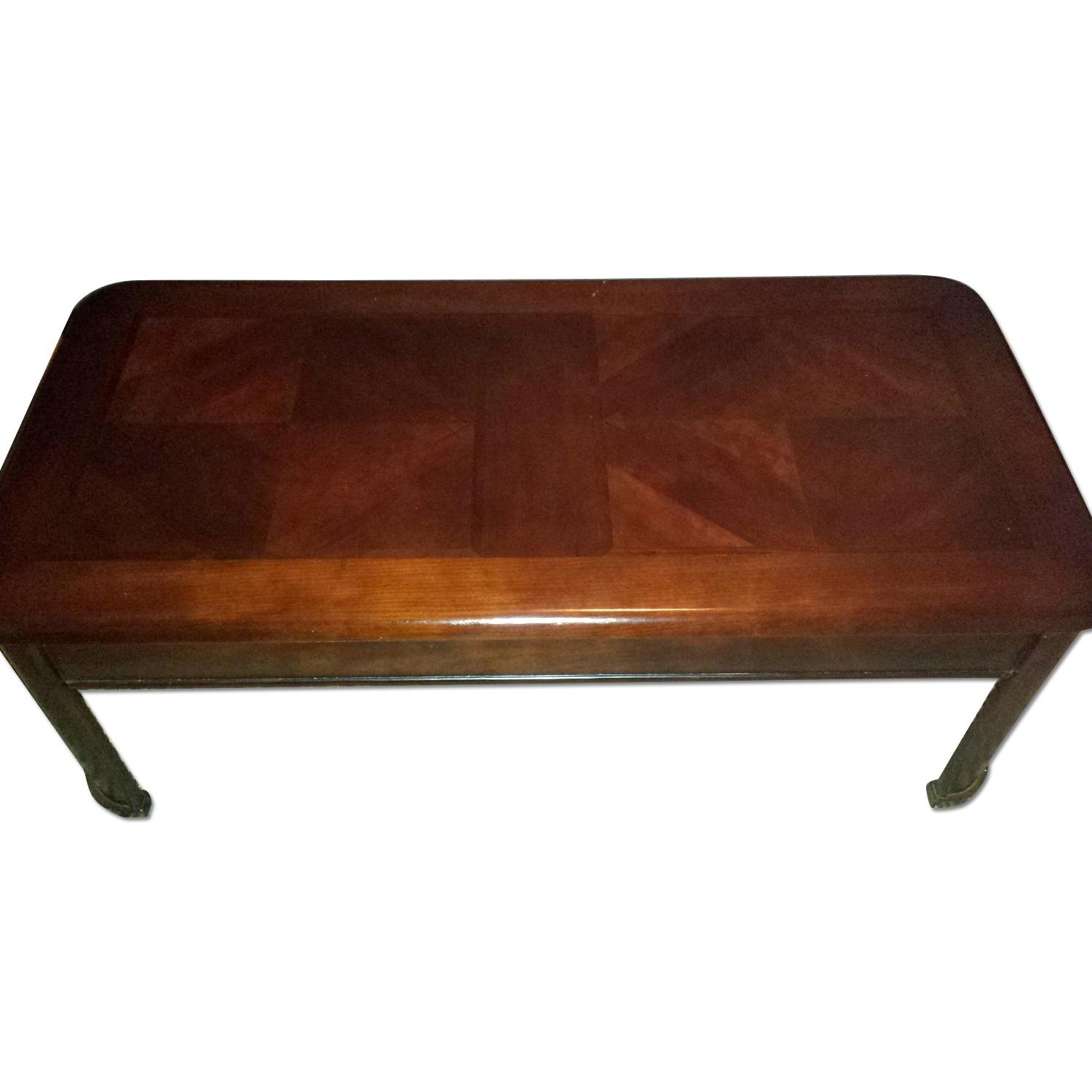Bob's Discount Furniture Coffee Table + 2 Side Tables - image-0