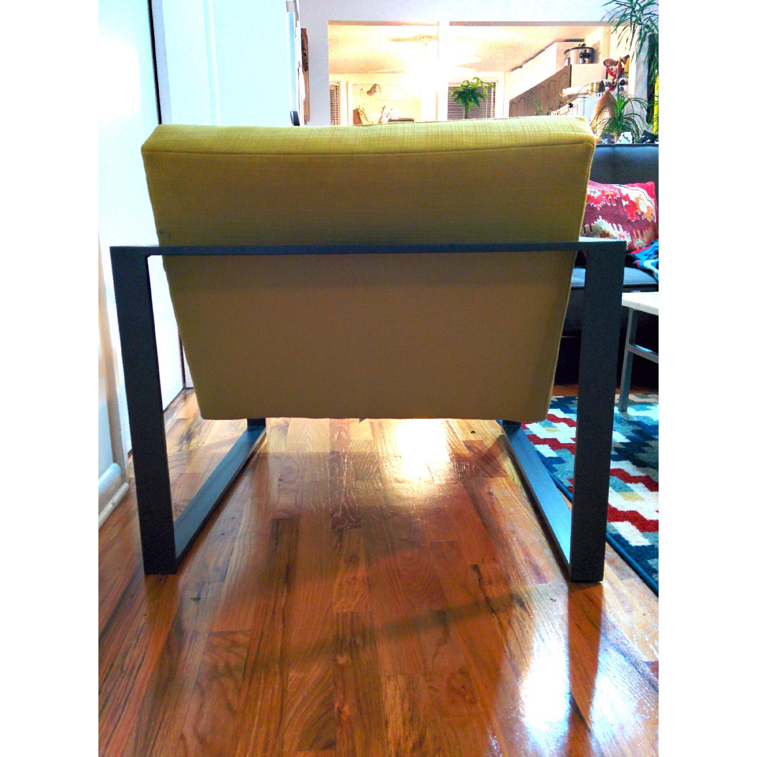 CB2 Specs Chair in Citron - image-4