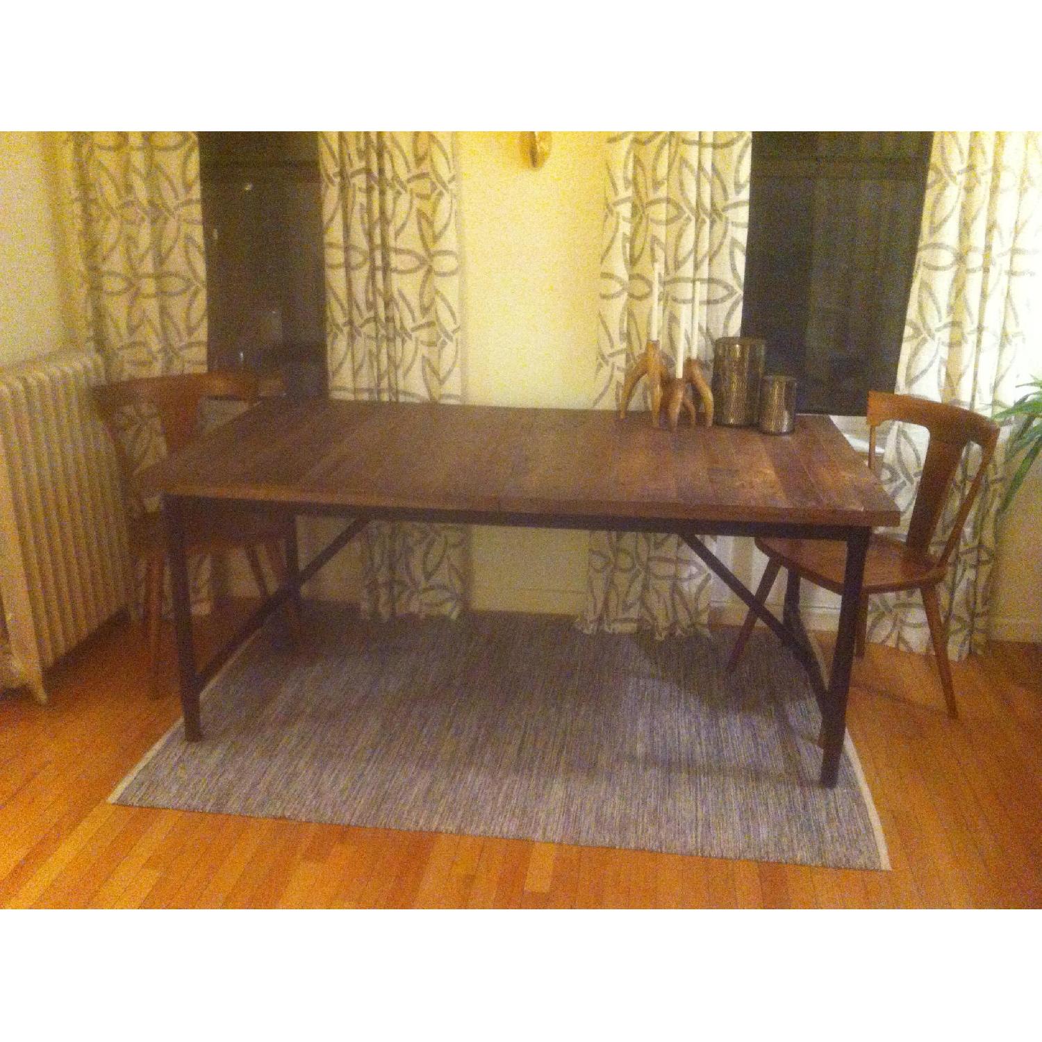 West Elm Emmerson Industrial Expandable Dining Table - image-1