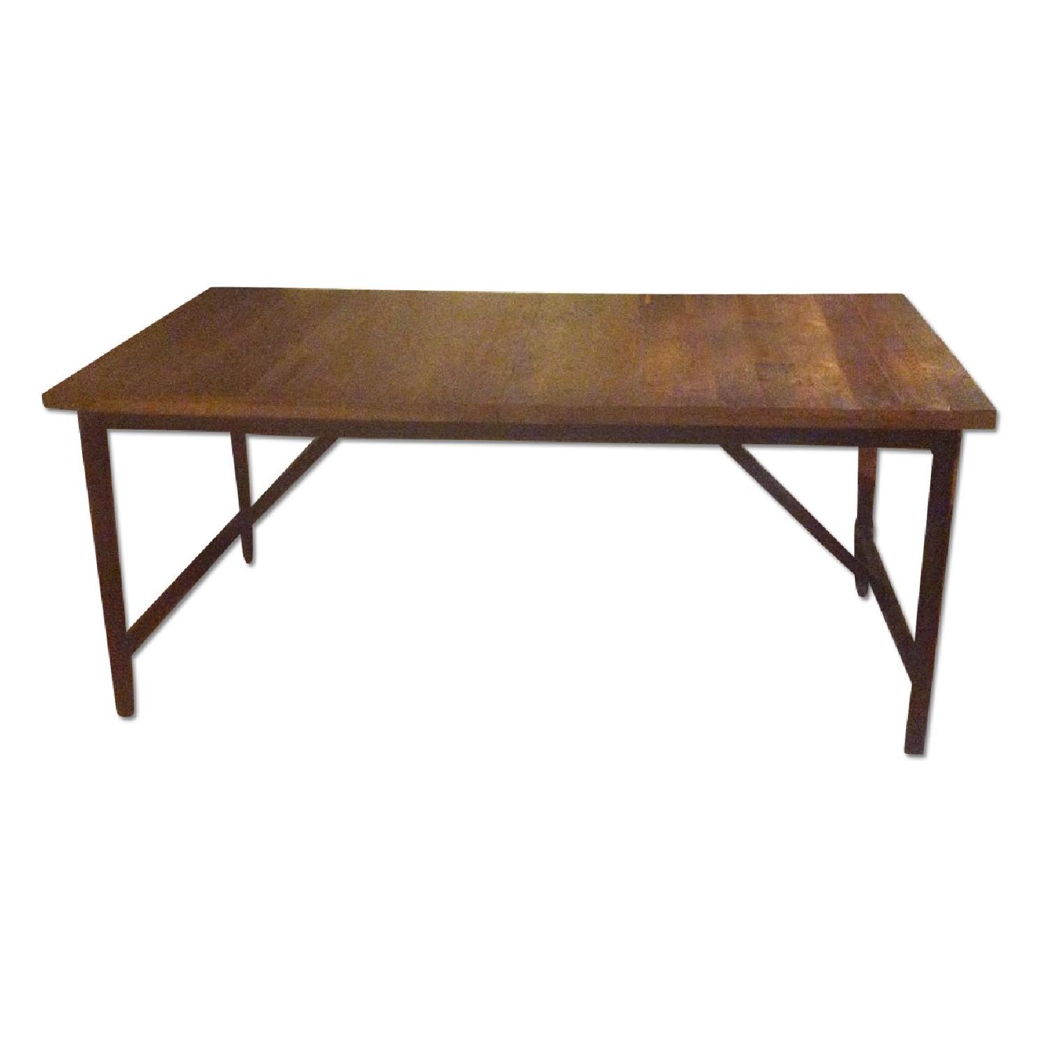 West Elm Emmerson Industrial Expandable Dining Table - image-0