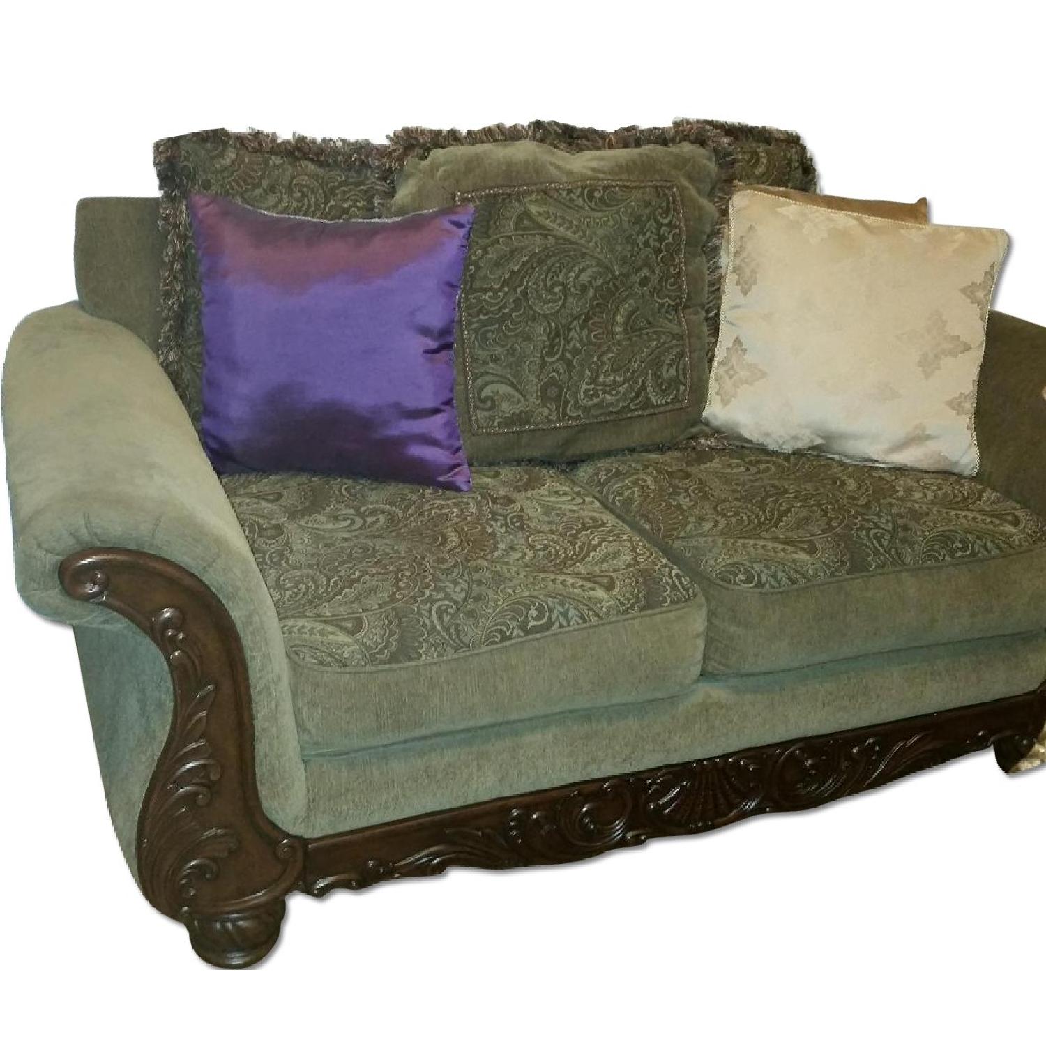 Ashley's Signature Design Millington Meadow Sofa + Loveseat + Oversized