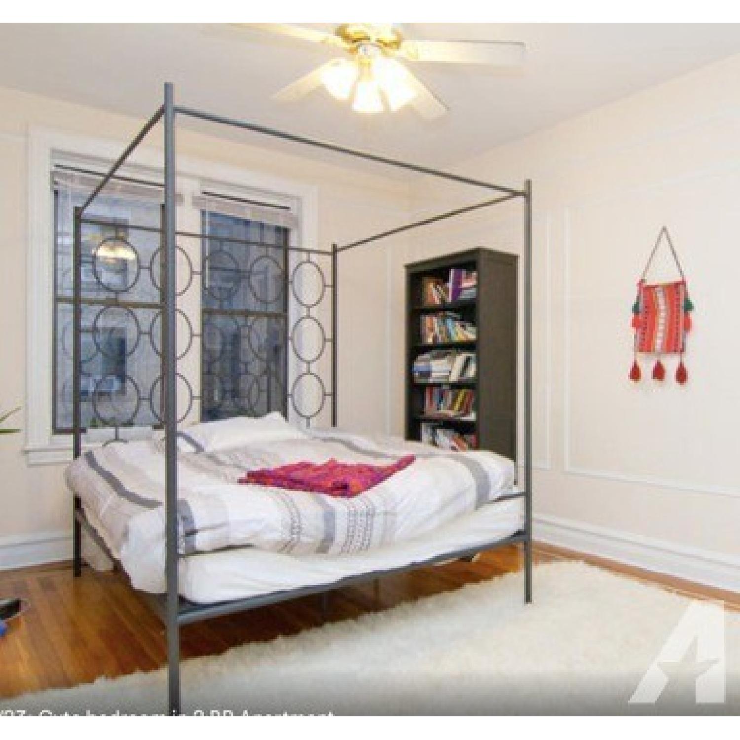 West Elm Ellipse Queen Canopy Bed - image-3