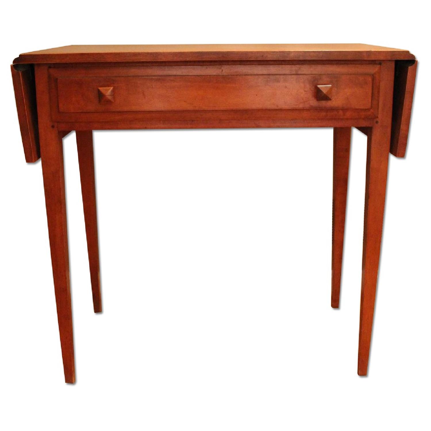 1950s Maple Table Desk Console AptDeco 1950s-maple-table-desk-console-aptdeco