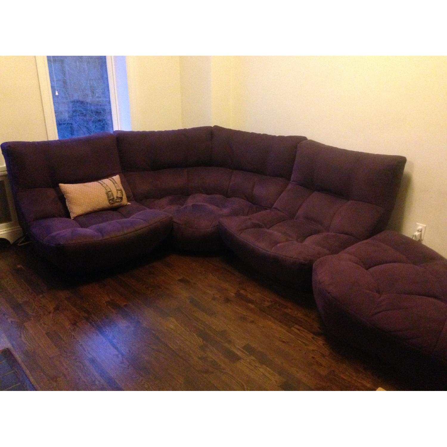 Chateau D'ax 4-Piece Curved Sectional Sofa - image-1